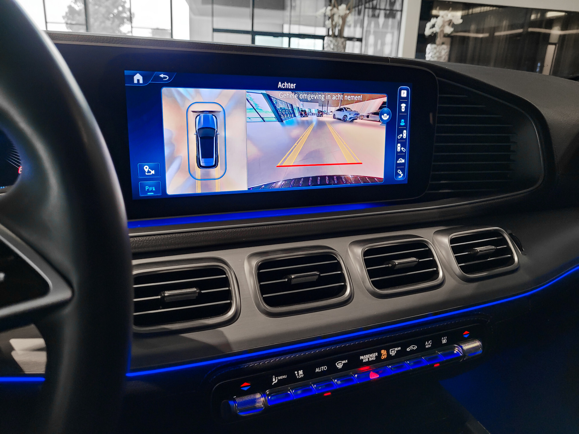 Mercedes-Benz GLE 450 d 4-M AMG 7-Pers | Keyless | ACC | HUD | Standkachel | 360 | Stoelkoeling | Pano | Luchtvering | Air-Balance Foto 39