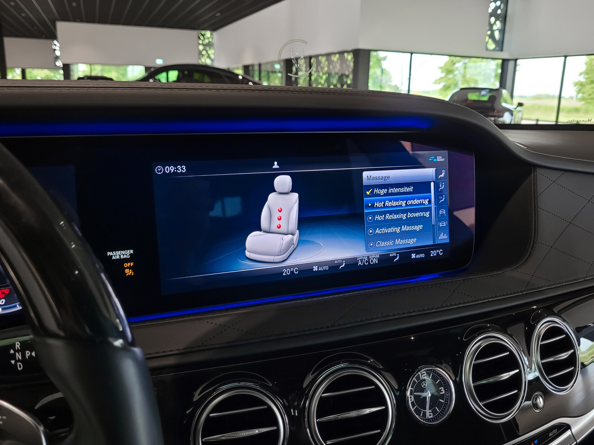 Mercedes-Benz S-Klasse 560 Lang 4-M AMG Exclusive | 4*massage/koeling | 20" | entertainment | standkachel | HUD | nachtzicht Foto 12