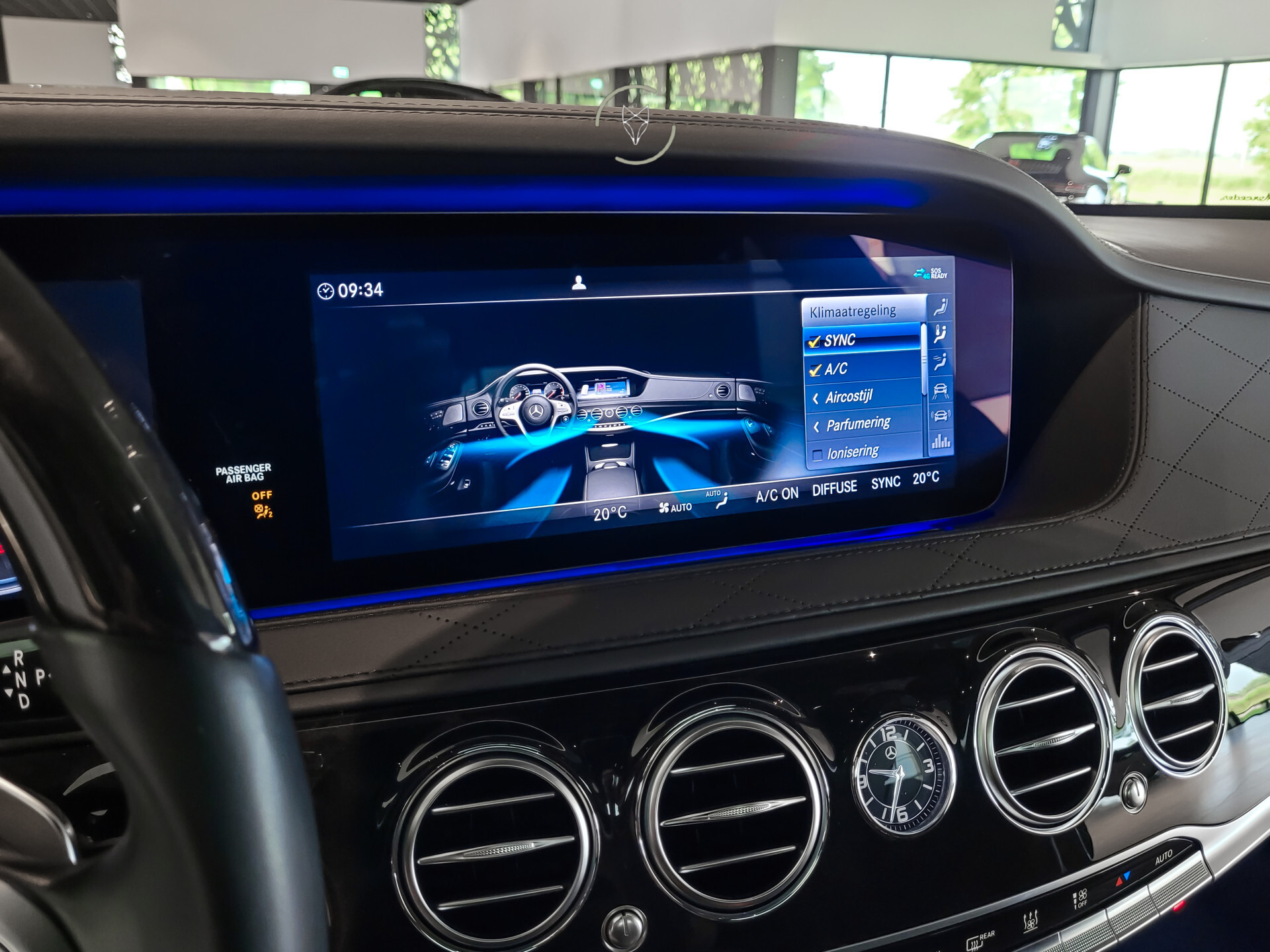Mercedes-Benz S-Klasse 560 Lang 4-M AMG Exclusive | 4*massage/koeling | 20" | entertainment | standkachel | HUD | nachtzicht Foto 18