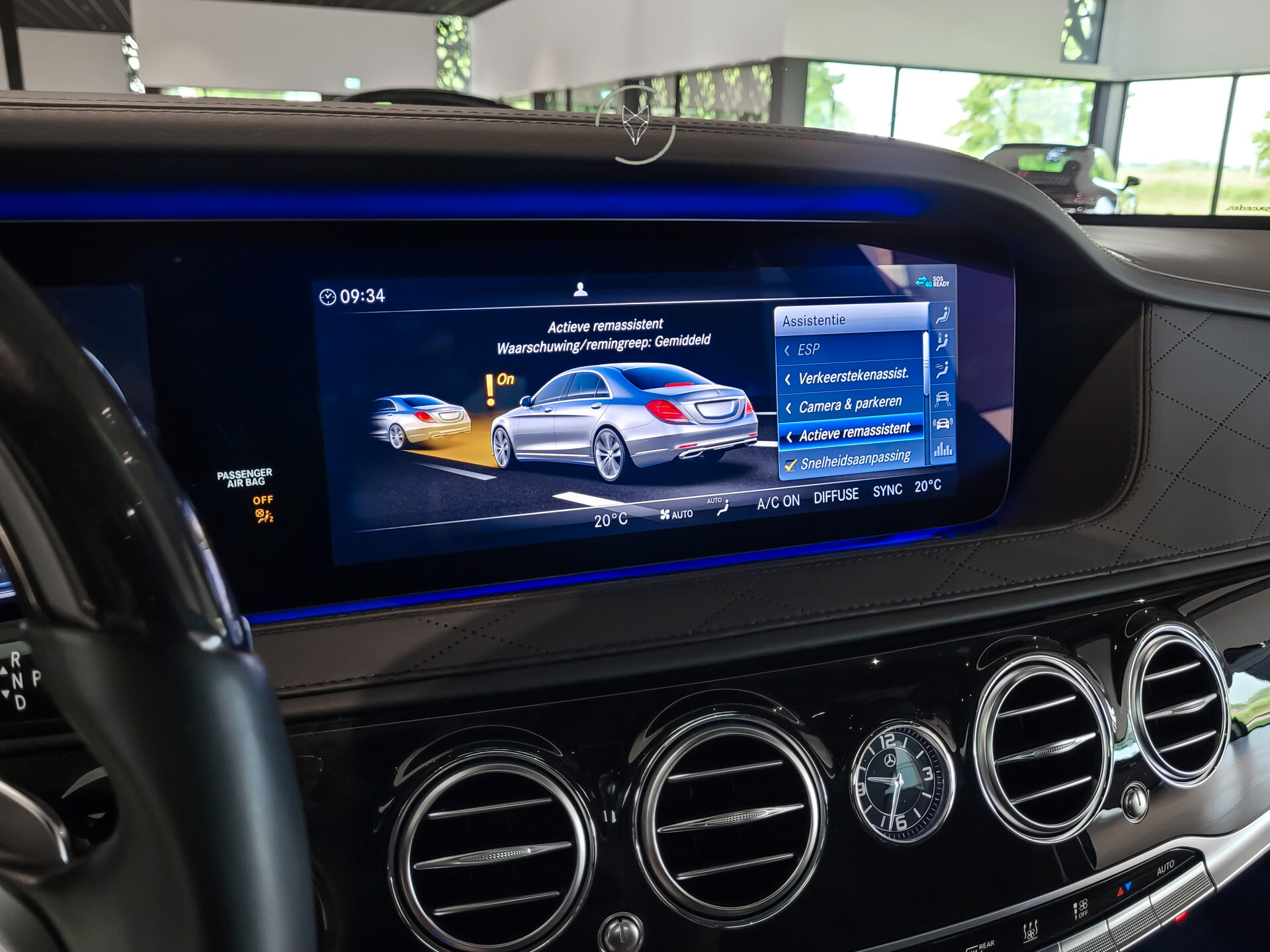 Mercedes-Benz S-Klasse 560 Lang 4-M AMG Exclusive | 4*massage/koeling | 20" | entertainment | standkachel | HUD | nachtzicht Foto 23