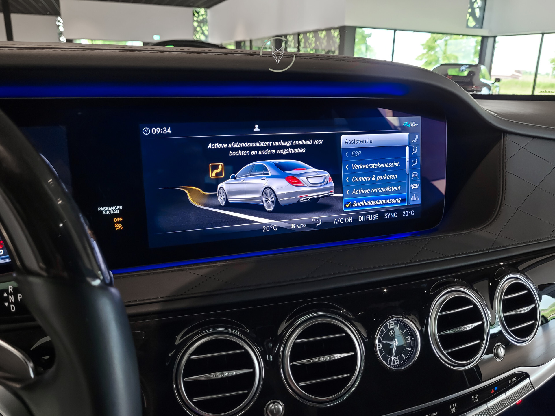 Mercedes-Benz S-Klasse 560 Lang 4-M AMG Exclusive | 4*massage/koeling | 20" | entertainment | standkachel | HUD | nachtzicht Foto 25