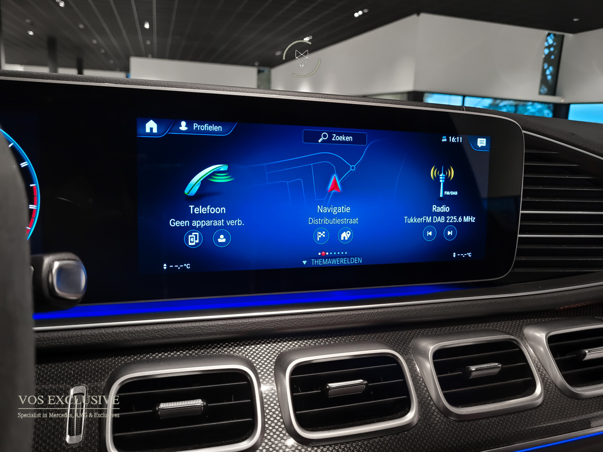 Mercedes-Benz AMG GLE 53 4M+ Grijs kenteken Brabus 500PK | Manufaktur | Burmester | 21'' | Widescreen | 360° | Trekhaak | New service Foto 10