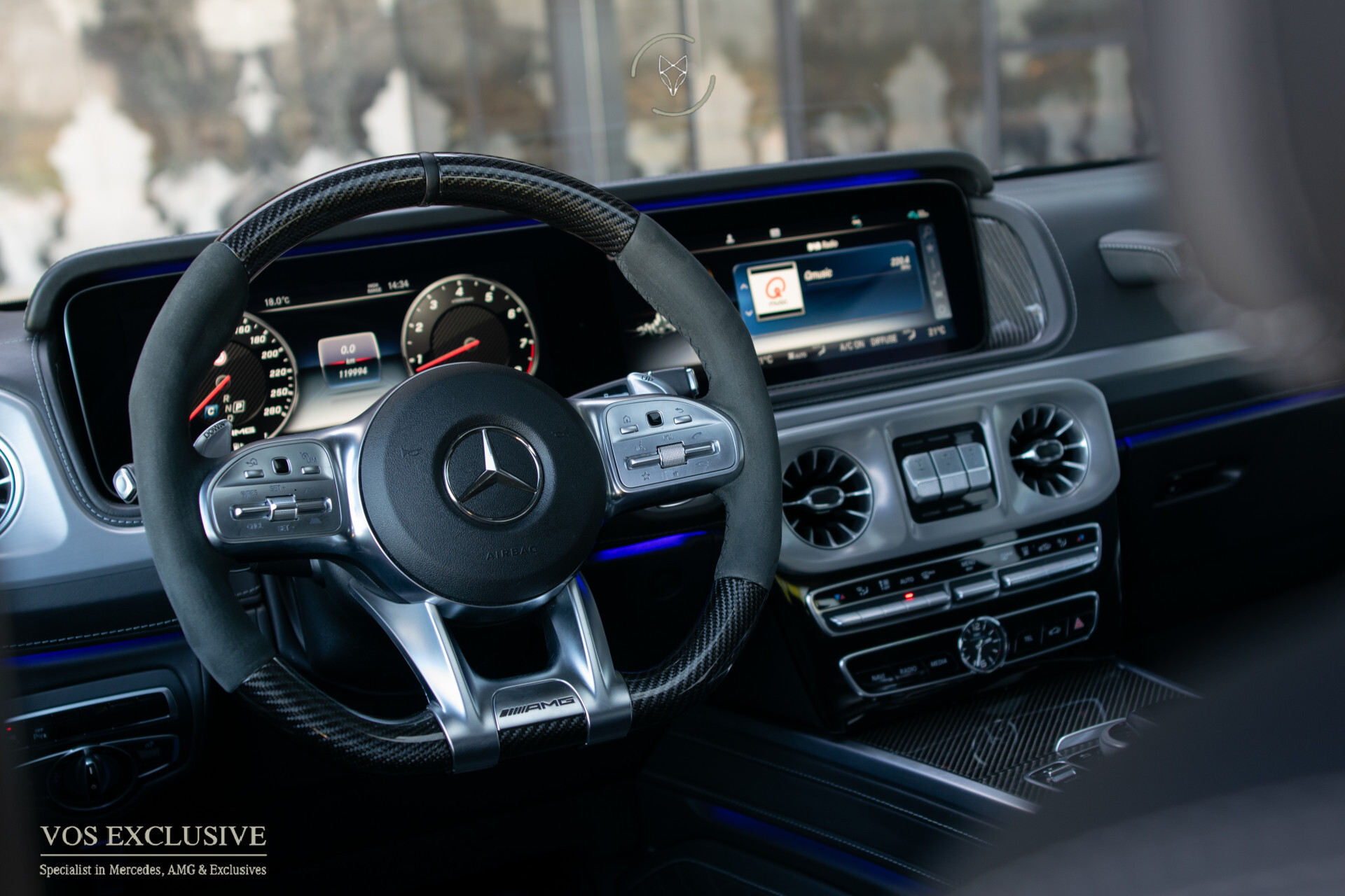 Mercedes-Benz G-Klasse 63 AMG Carbon | Manufaktur | Capristo | ACC | Massage | Entertainment | Standkachel | Night | 22" | Driver's Package Foto 49