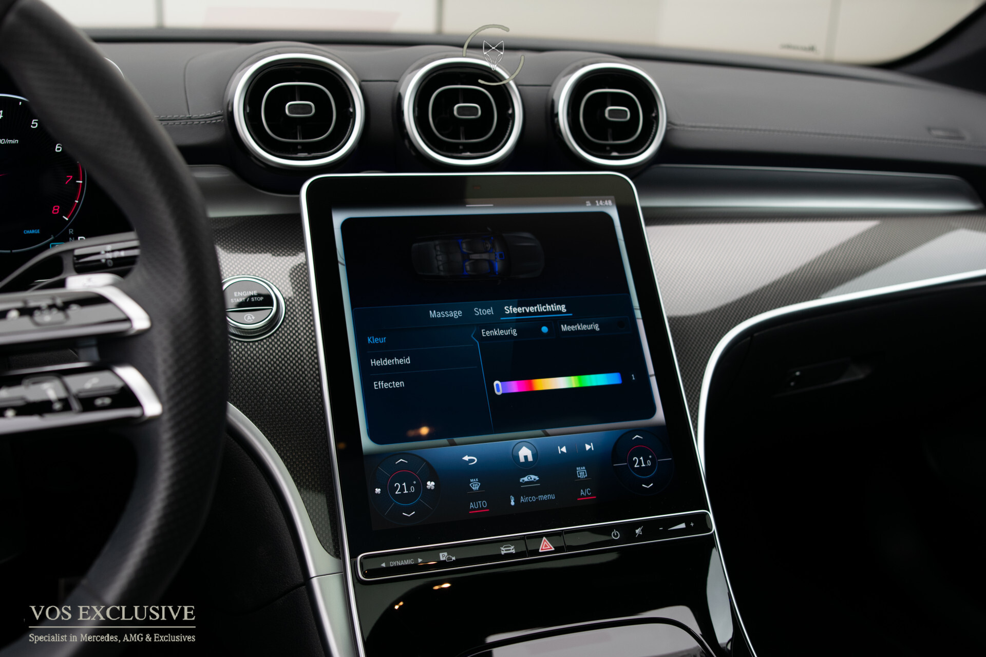 Mercedes-Benz C-Klasse Estate 300 AMG Night Massage | ACC | Keyless | Pano | 360° | Soundsysteem | LED | 19" | New Service Foto 34