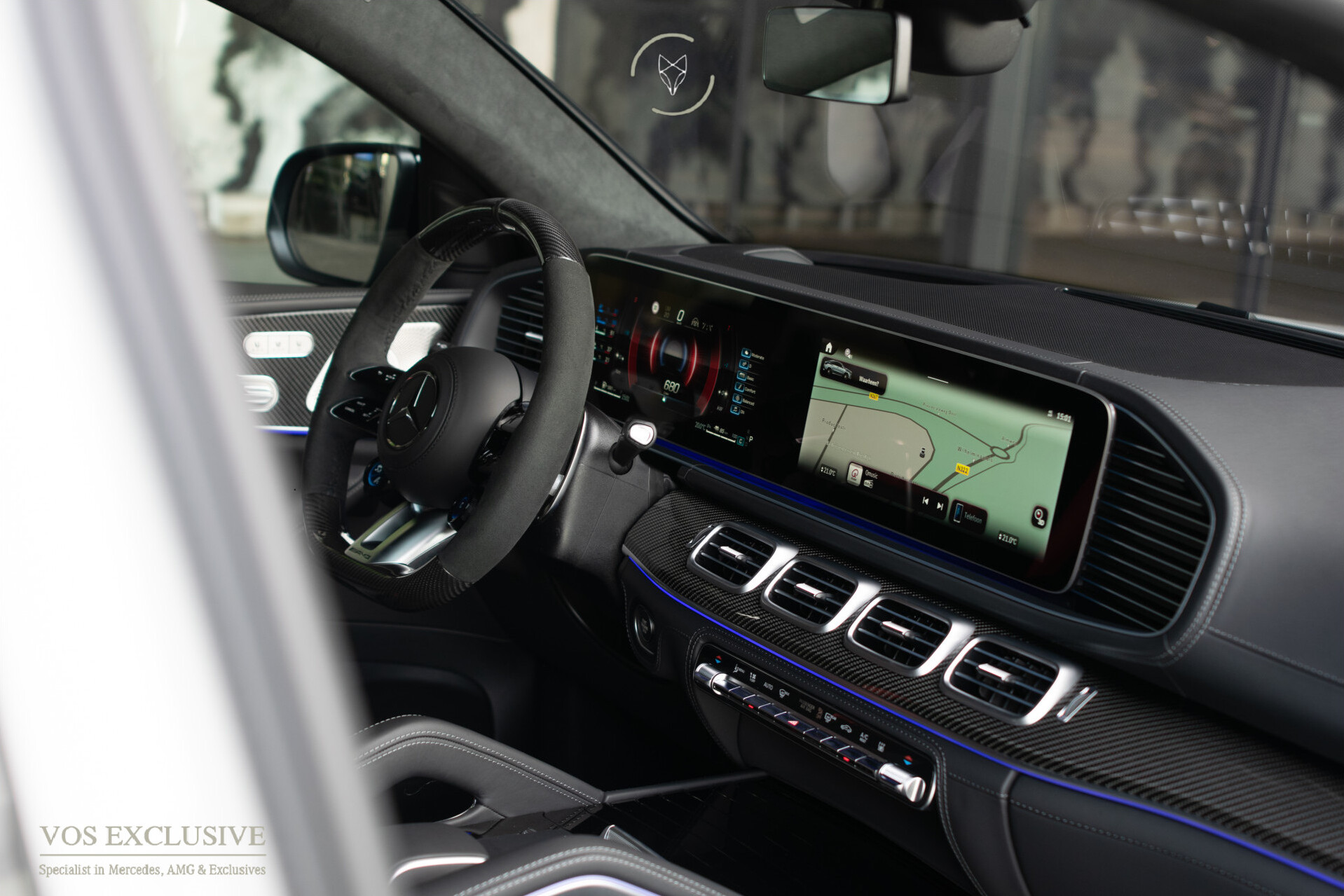 Mercedes-Benz GLE Coupé AMG 53 4-M Hybrid Full Carbon | Ruitleder | Massage | Softclose | Manufaktur | Stoelkoeling | ACC | Keyless | Trekhaak Foto 18