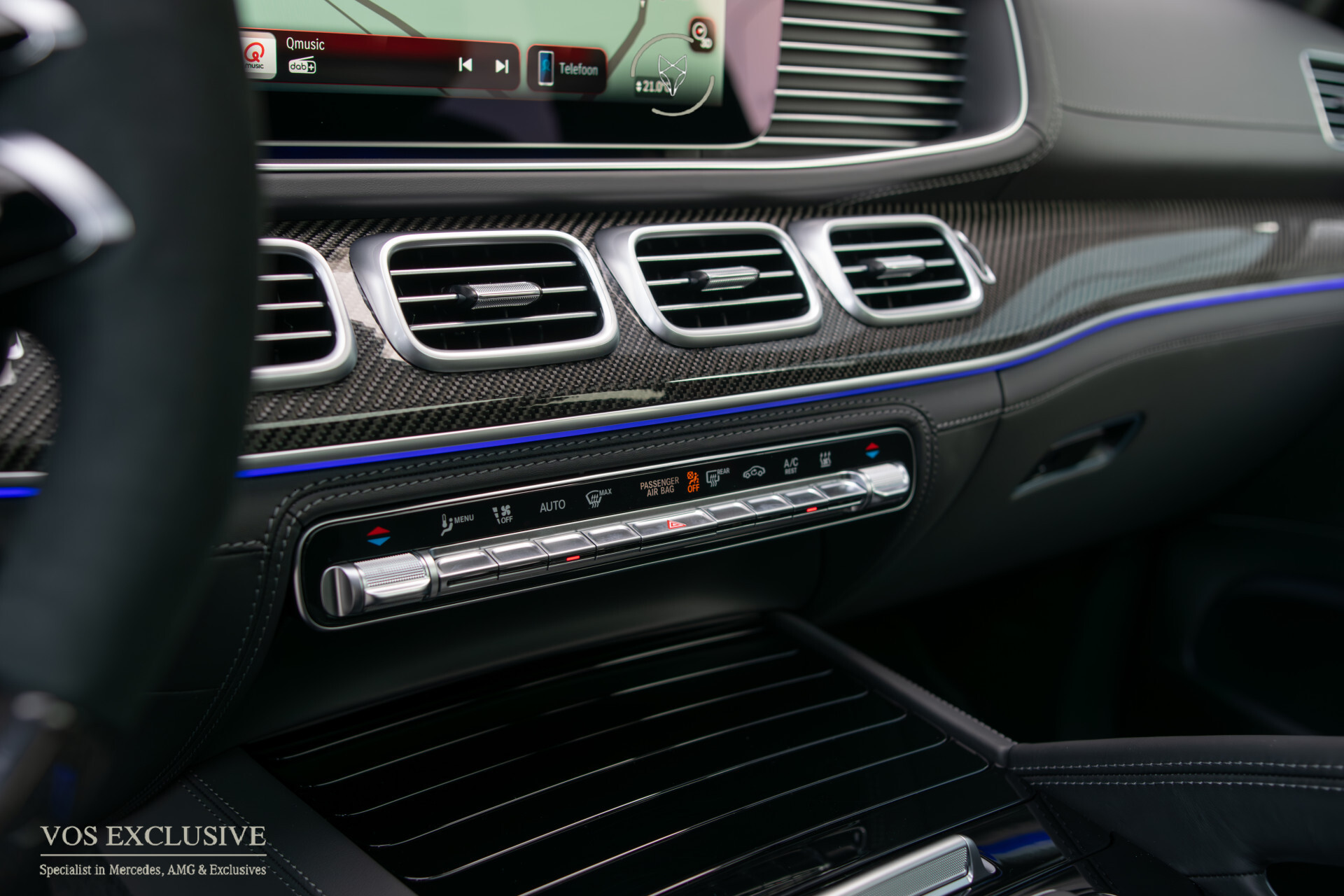 Mercedes-Benz GLE Coupé AMG 53 4-M Hybrid Full Carbon | Ruitleder | Massage | Softclose | Manufaktur | Stoelkoeling | ACC | Keyless | Trekhaak Foto 30
