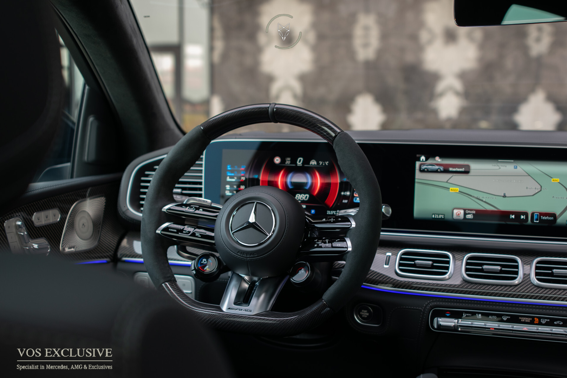 Mercedes-Benz GLE Coupé AMG 53 4-M Hybrid Full Carbon | Ruitleder | Massage | Softclose | Manufaktur | Stoelkoeling | ACC | Keyless | Trekhaak Foto 41