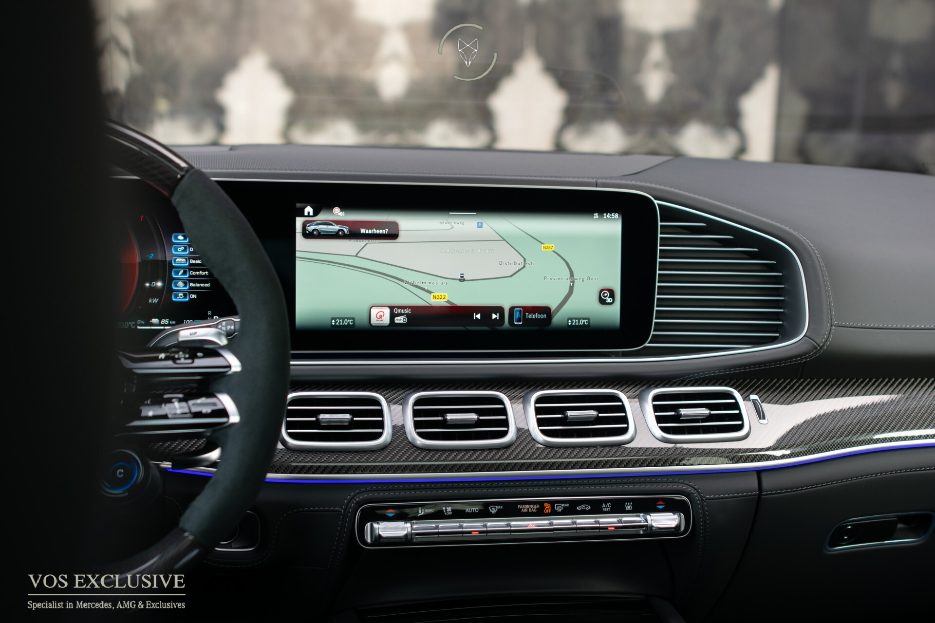 Mercedes-Benz GLE Coupé AMG 53 4-M Hybrid Full Carbon | Ruitleder | Massage | Softclose | Manufaktur | Stoelkoeling | ACC | Keyless | Trekhaak Foto 59