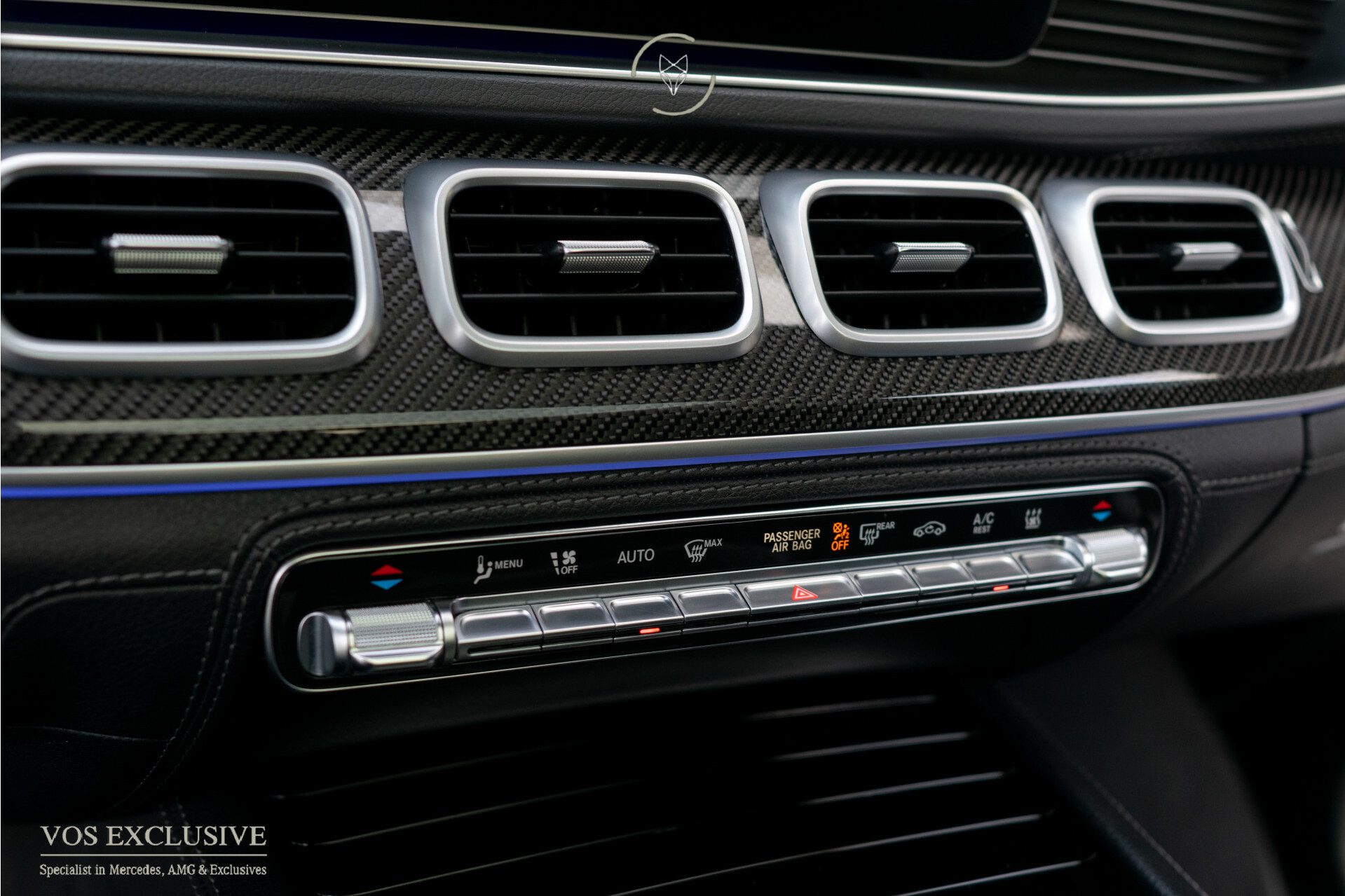 Mercedes-Benz GLE 450 4-M AMG Night | Luchtvering | Carbon | Nappa | ACC | HUD | Keyless | Standkachel | Softclose | Manufaktur | Burmester | Mem | Trekhaak Foto 26