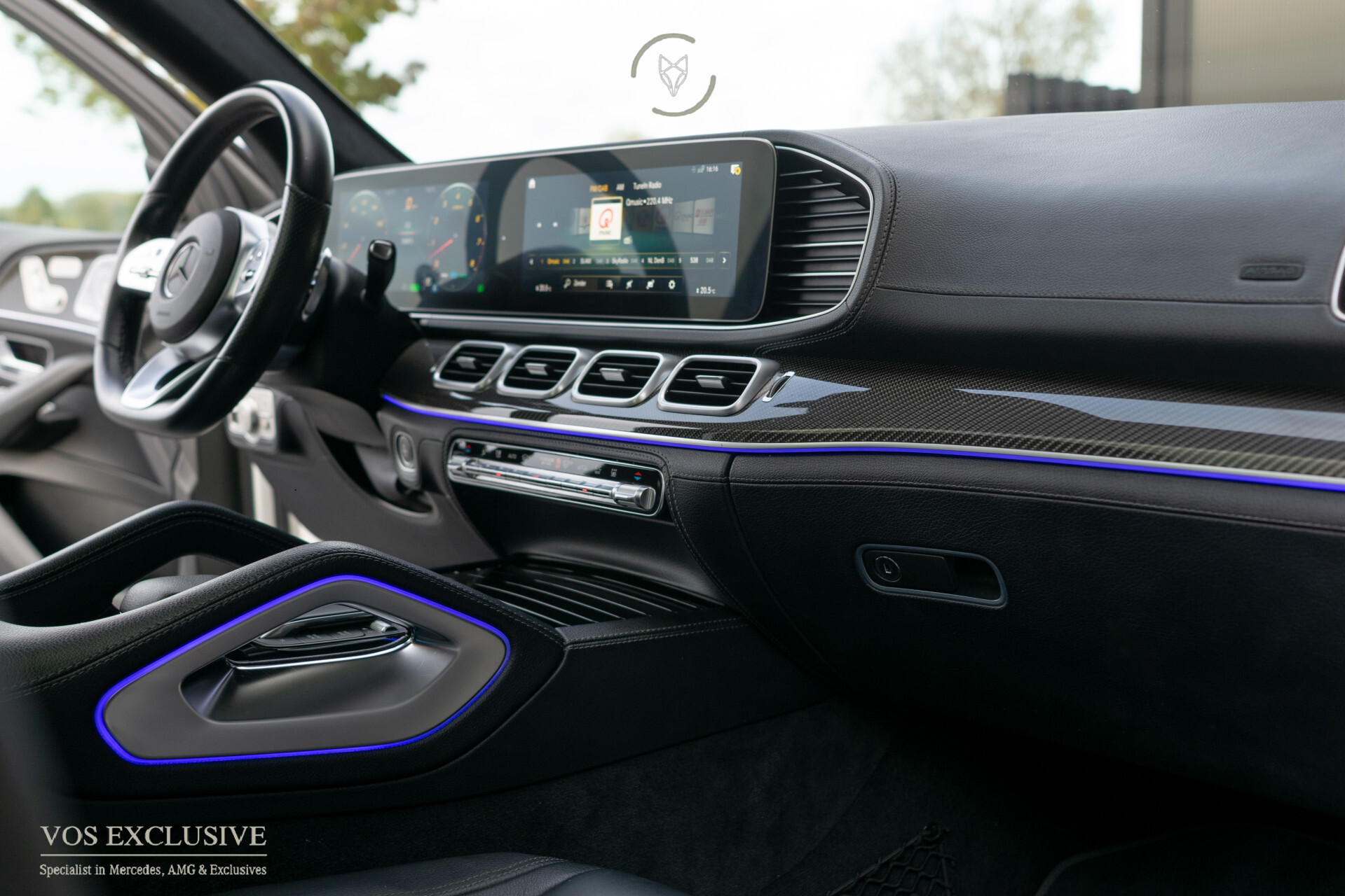 Mercedes-Benz GLE 450 4-M AMG Night | Luchtvering | Carbon | Nappa | ACC | HUD | Keyless | Standkachel | Softclose | Manufaktur | Burmester | Mem | Trekhaak Foto 30