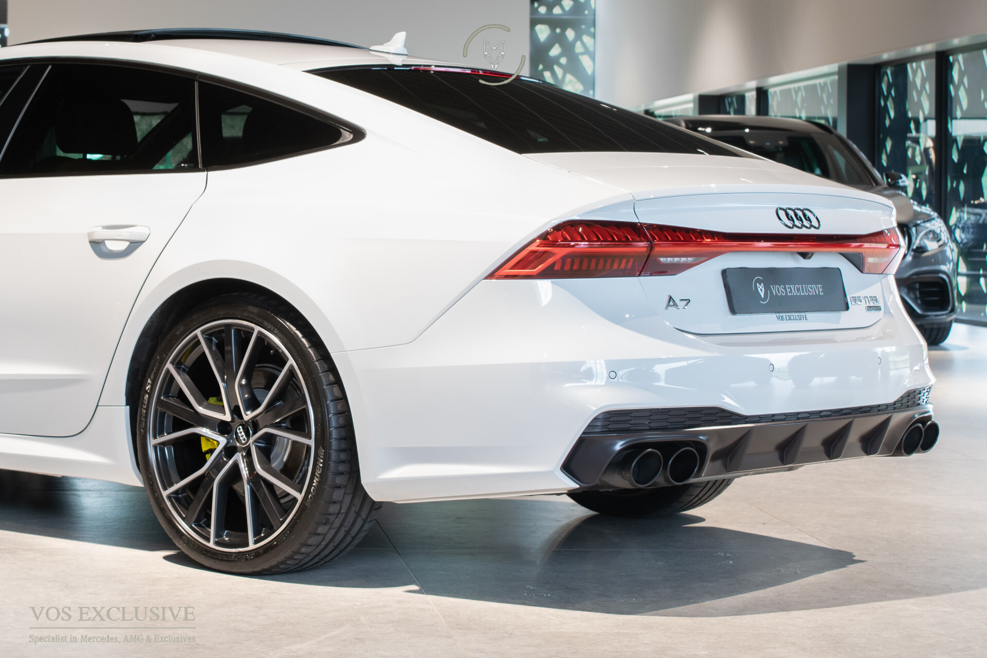 Audi A7 Sportback 55 TFSI quattro S-Line Luchtvering | 21'' | ACC | Keyless | Blackline | Matrix-LED | Pano | Sportuitlaat | Camera | Clima | Carplay | Sfeerv Foto 60