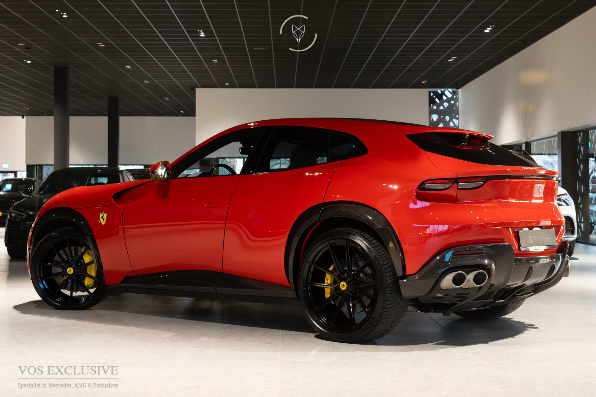 Ferrari Purosangue 6.5 V12 Full Carbon in- en exterior | Pelle Bianca Special Leather | Geventileerde stoelen met massage Foto 2