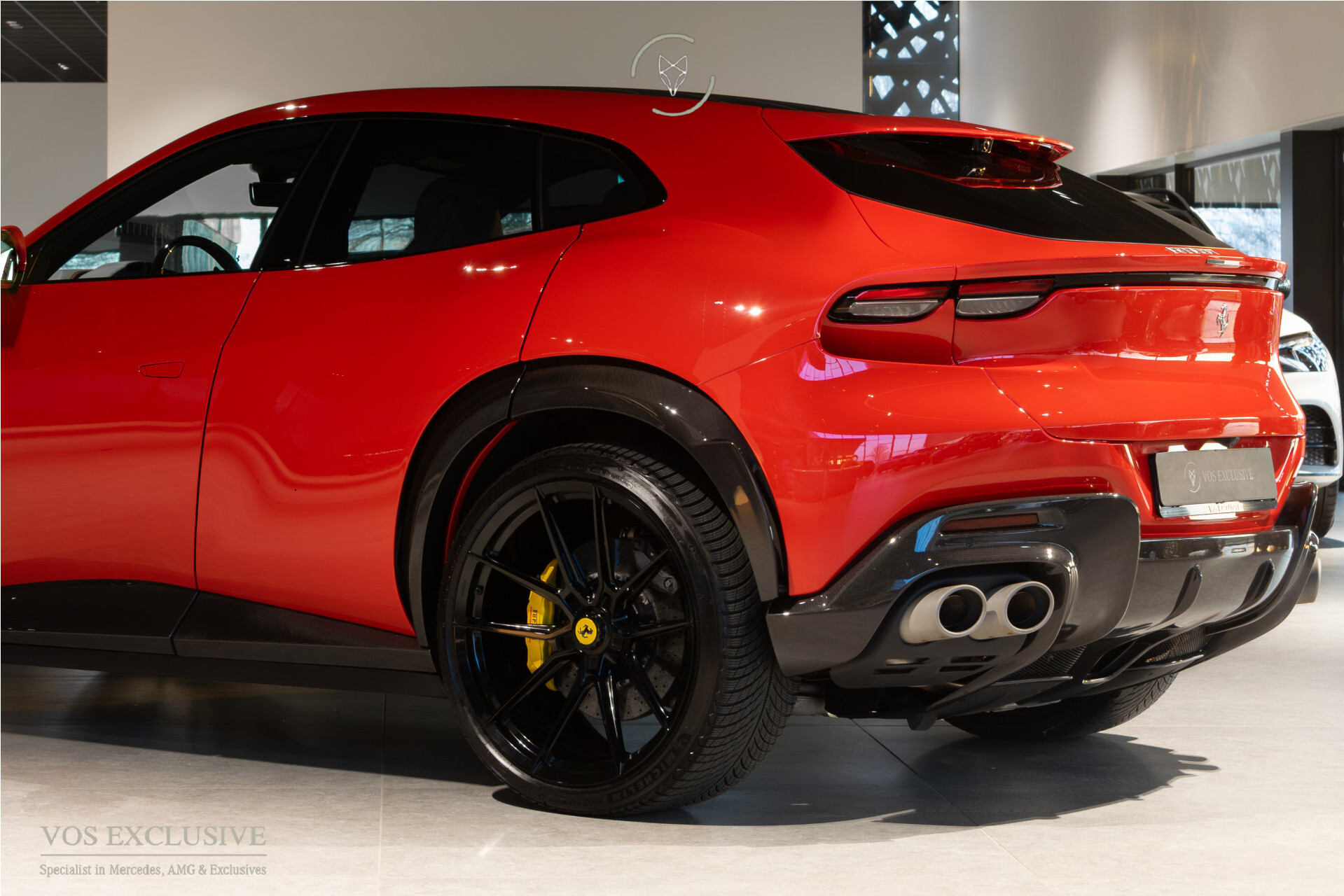 Ferrari Purosangue 6.5 V12 Full Carbon in- en exterior | Pelle Bianca Special Leather | Geventileerde stoelen met massage Foto 73