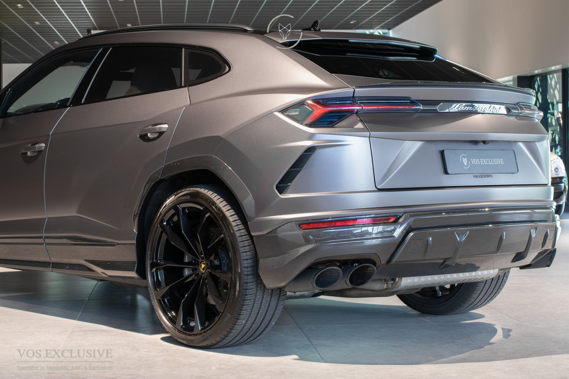 Lamborghini Urus 4.0 V8 BTW Full Carbon in- & exterieur | B&O Advanced 3D | ANIMA | Ceramic | Massage | Keyless | HUD | 23" | Pano | Softclose Foto 83