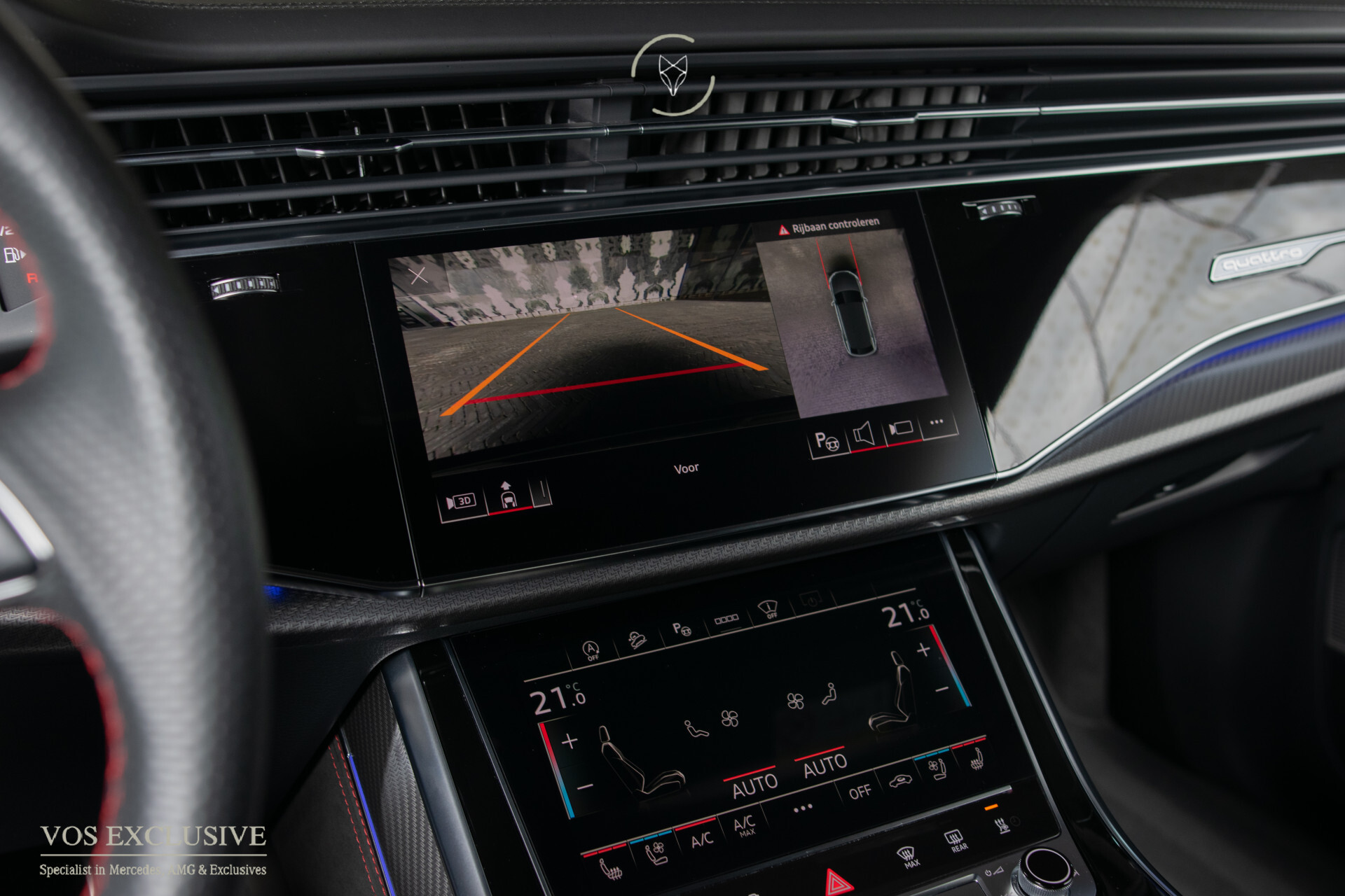 Audi RSQ8 4.0 TFSI quattro 700PK URBAN | FULL CARBON | 23" Vossen | Ceramic | RS Dynamic | B&O 3D Advanced |  | ACC | Uitlaatsysteem | Keyless | Softclose | Sta Foto 52