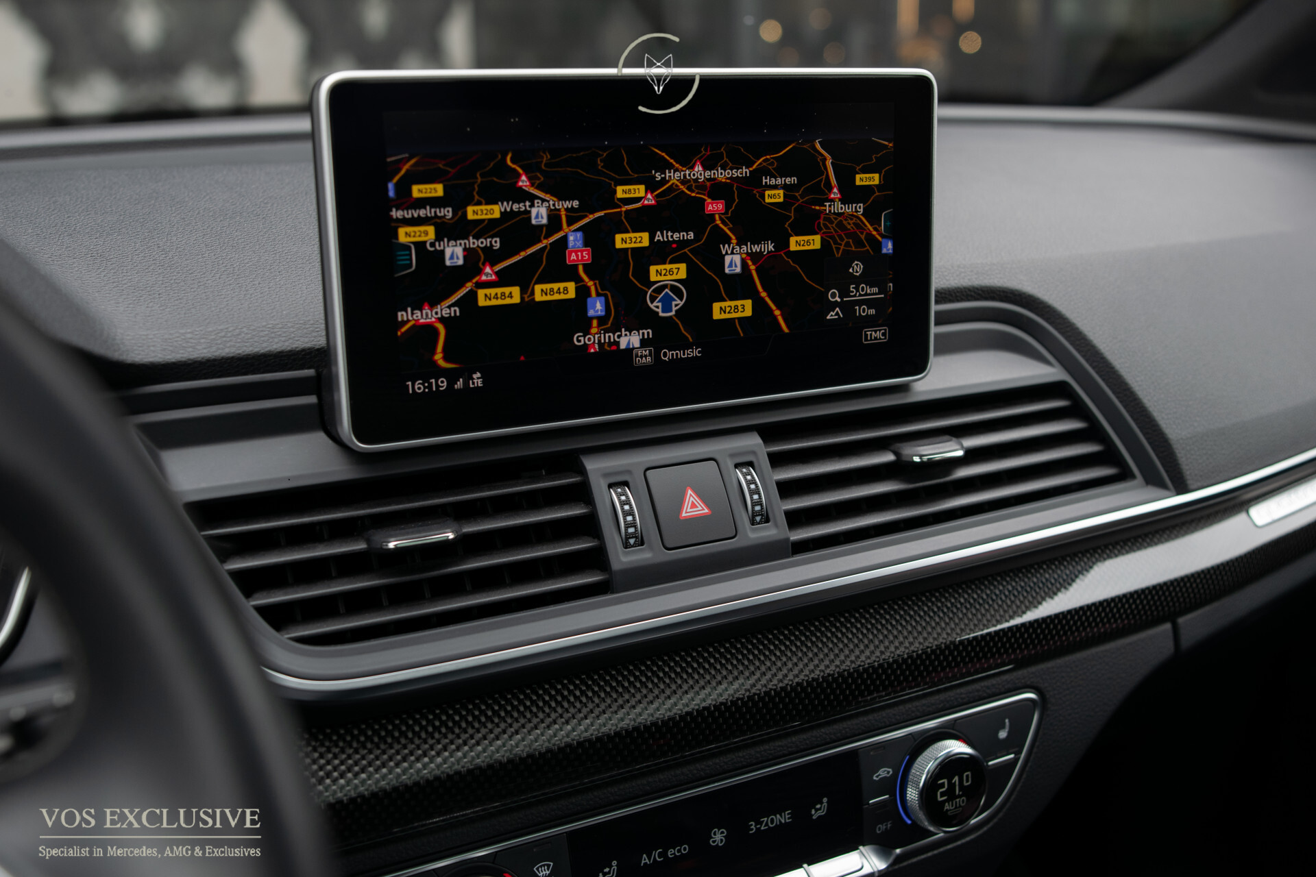 Audi SQ5 3.0 Tdi Quattro ABT | Carbon | B&O | ACC | Ruitleder | Luchtvering | HUD | Standkachel | Blackline | 21" | Matrix LED | New Service Foto 51