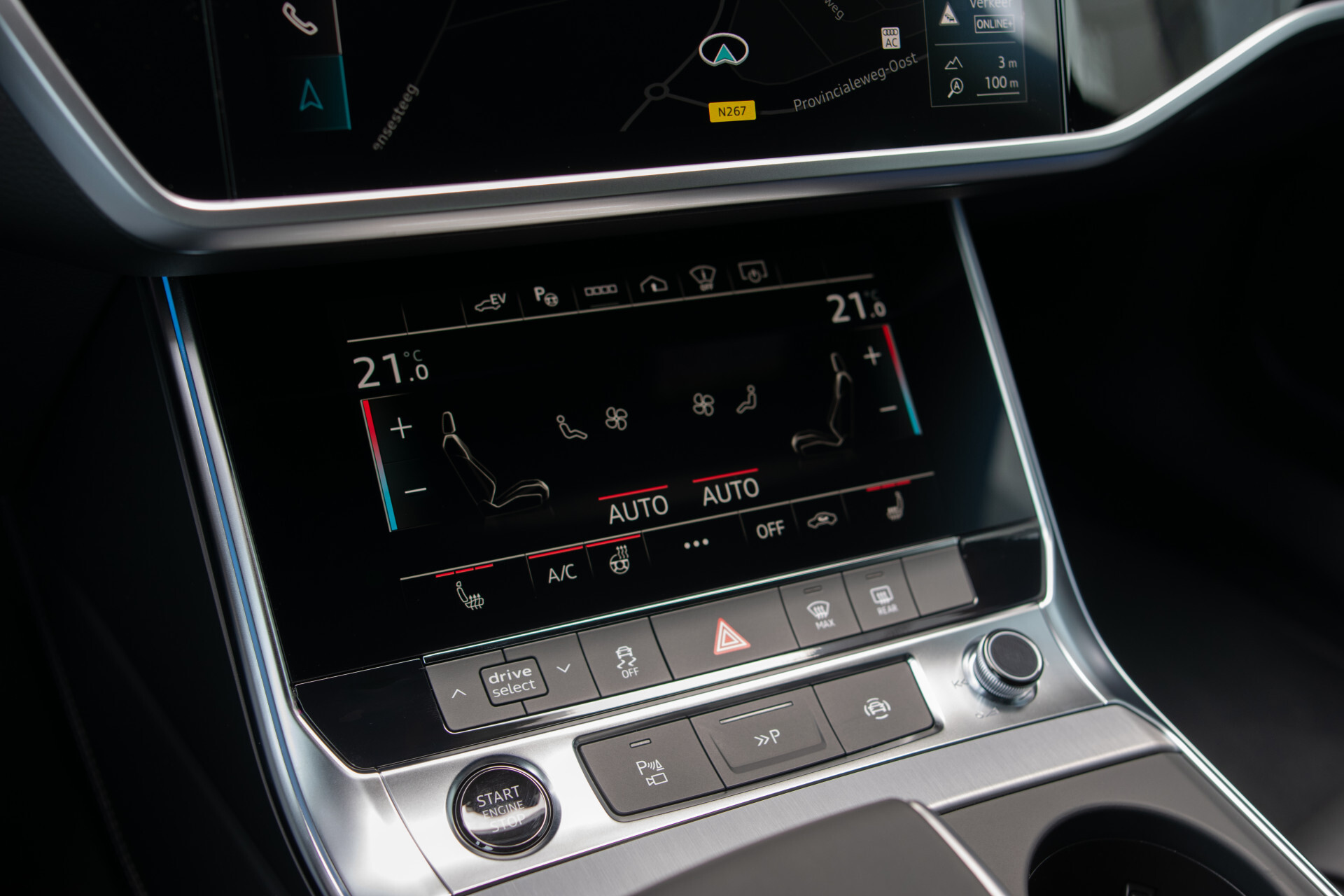 Audi A6 Avant 55 TFSI e quattro Pro Line S Competition B&O | Sportstoelen+ | Comfortsleutel | HUD | Fijnnappa | 21" | Zwart optiek Foto 42