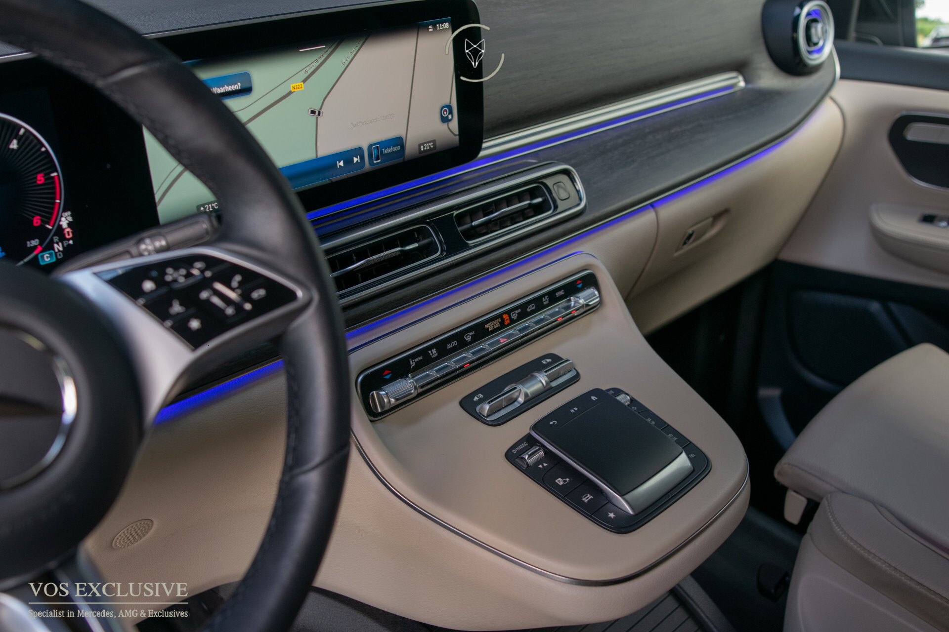 Mercedes-Benz V-Klasse 300 d Extra Lang DC Avantgarde NW MODEL | 20'' Concave | Aerodynamica | MBUX | 360° | ACC | Multibeam | 3x elec deuren | Sidesteps Foto 23