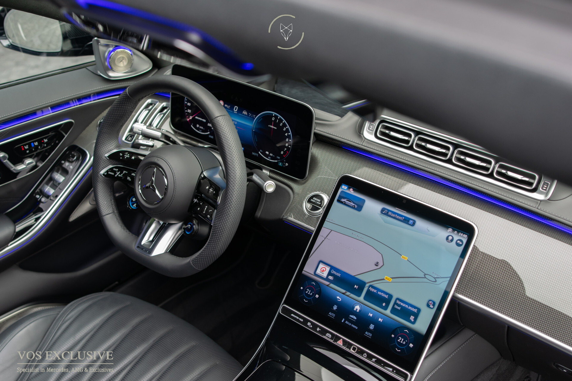 Mercedes-Benz S-Klasse AMG 63 S E Performance 4-M Lang NIEUWPRIJS €345.945 First Class | Ceramic | Burmester 4D | Manufaktur | Carbon | Night | 21'' | 360° | Achterasb Foto 26