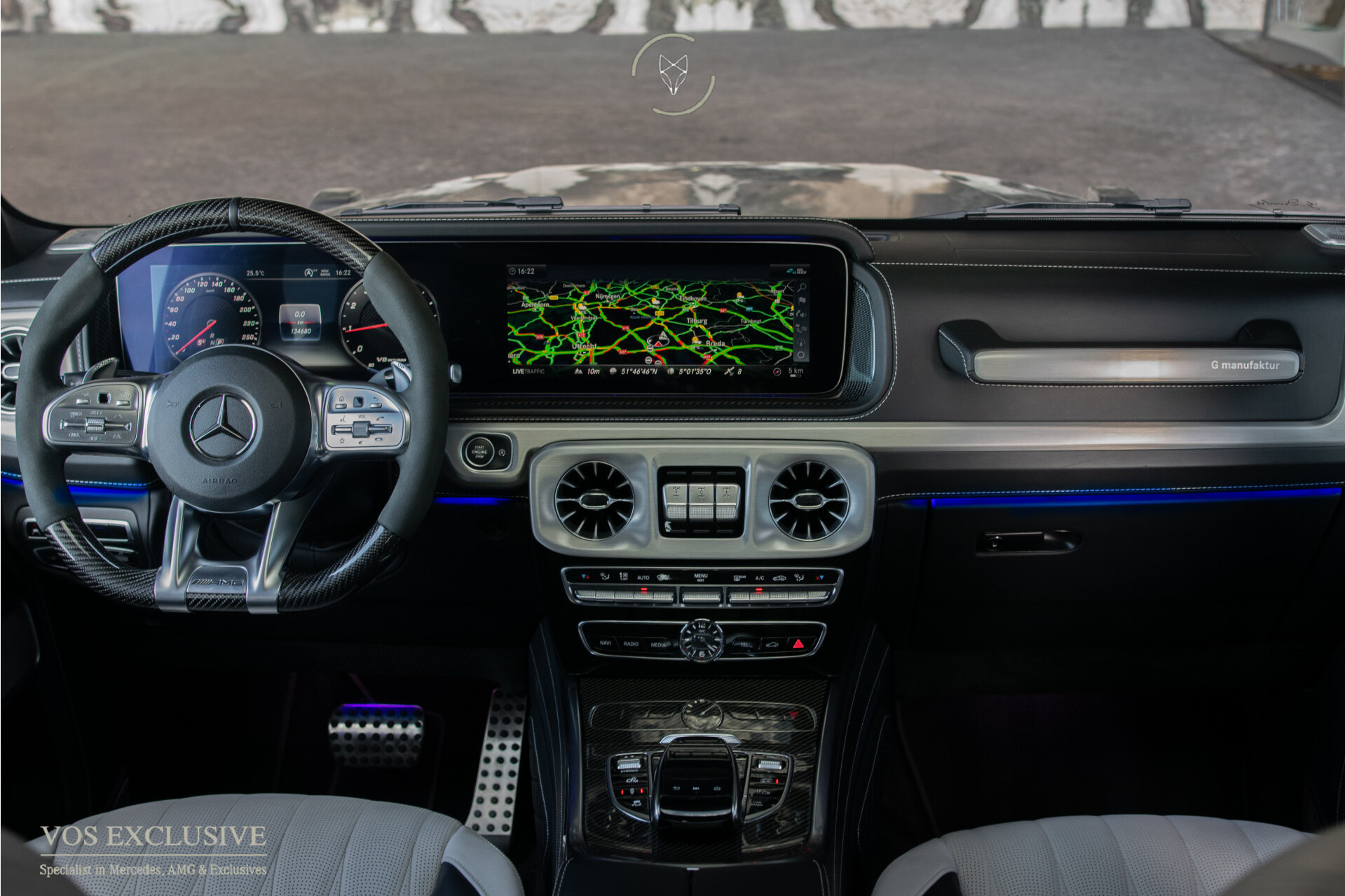 Mercedes-Benz G-Klasse 63 Manufaktur Full Carbon | Massage | Nappa | Burmester 3D | ACC | 360° | Night | Entertainment | 22" Foto 16