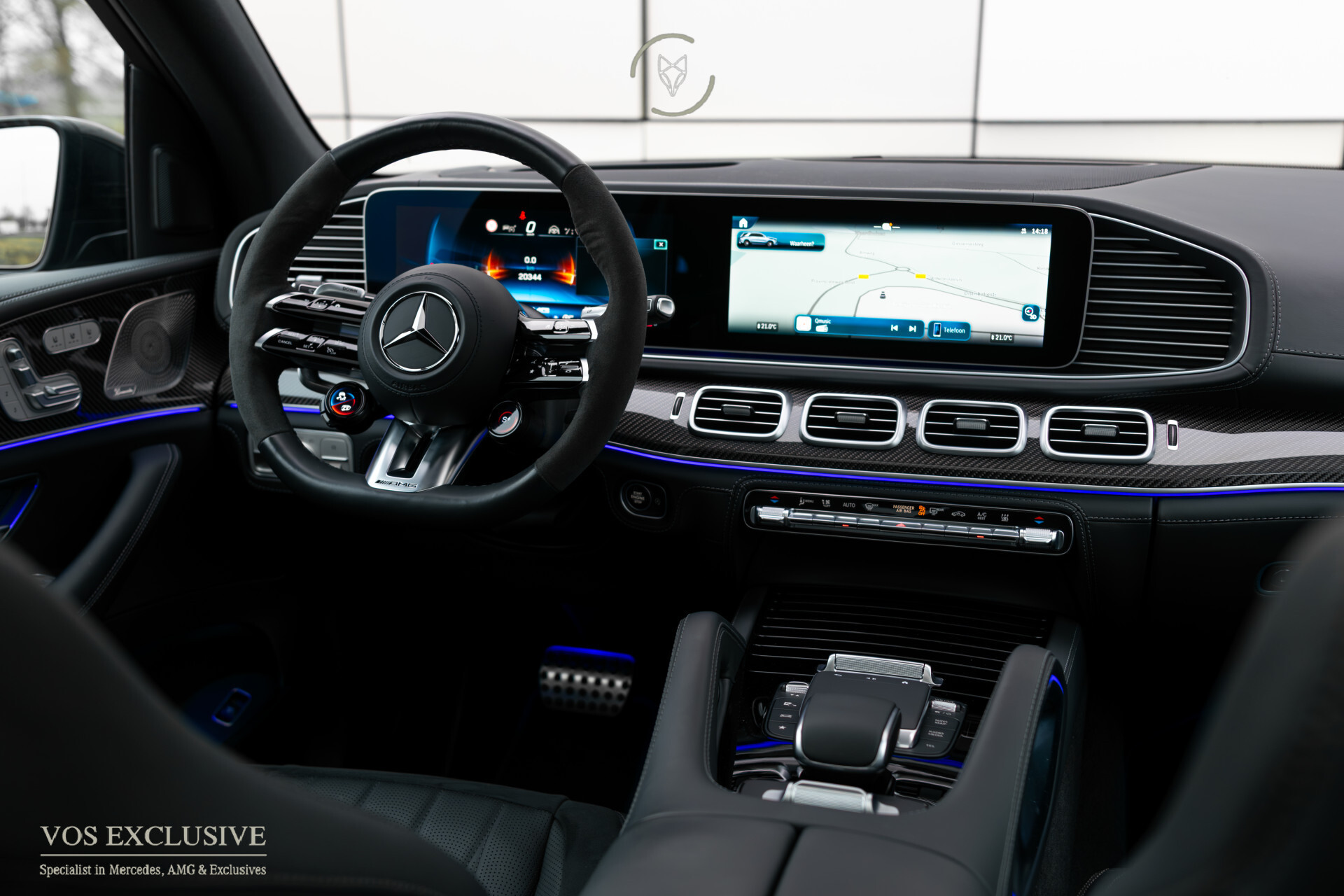 Mercedes-Benz GLE AMG 63 S 4M+ Facelift FULL RNG CARBON | Sterrenhemel | Standkachel | 23" Korbach | Massage | Ruitleder | Burmester | HUD | Keyless | ACC | Softclose Foto 42