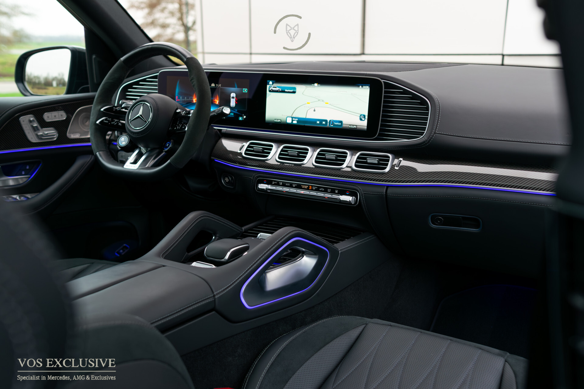 Mercedes-Benz GLE AMG 63 S 4M+ Facelift FULL RNG CARBON | Sterrenhemel | Standkachel | 23" Korbach | Massage | Ruitleder | Burmester | HUD | Keyless | ACC | Softclose Foto 46