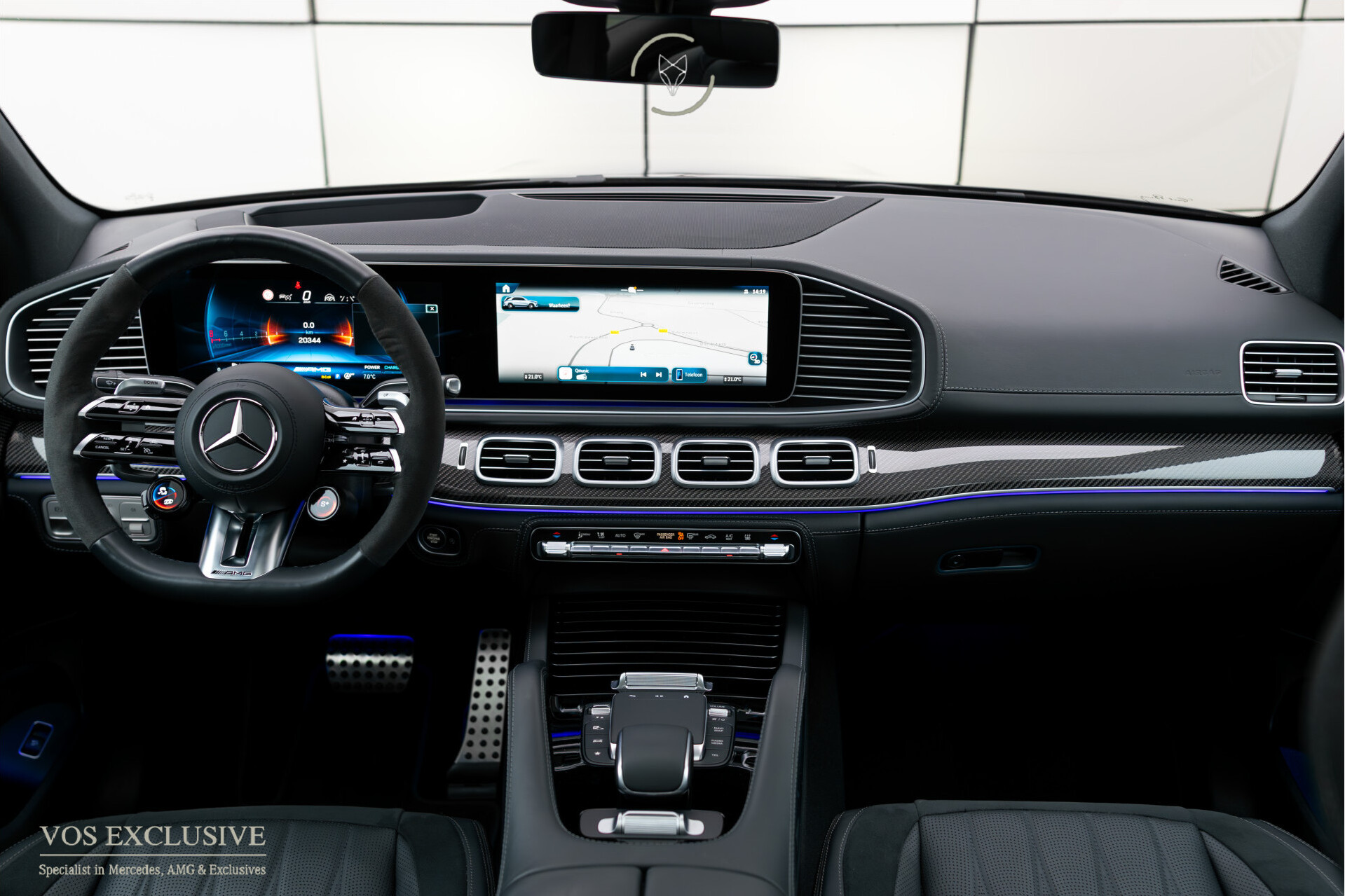 Mercedes-Benz GLE AMG 63 S 4M+ Facelift FULL RNG CARBON | Sterrenhemel | Standkachel | 23" Korbach | Massage | Ruitleder | Burmester | HUD | Keyless | ACC | Softclose Foto 48