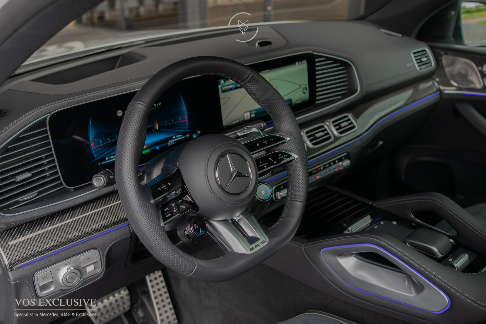 Mercedes-Benz GLE Coupé AMG 53 4-M Hybrid Custom made | Carbon | Night | 22'' | Massage | Softclose | Manufaktur | Nappa | Stoelkoeling | ACC | Keyless | Trekhaak Foto 11
