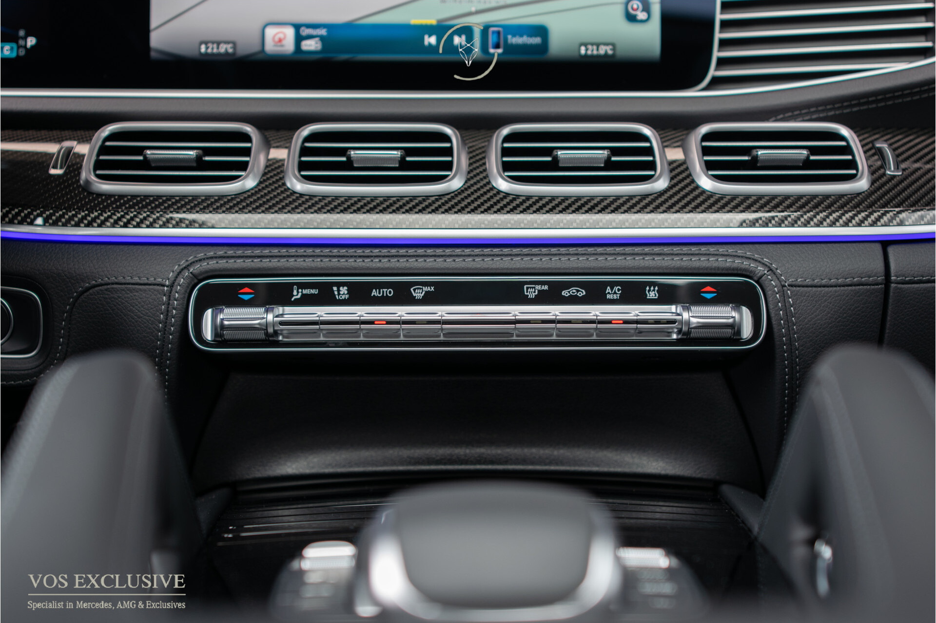 Mercedes-Benz GLE Coupé AMG 53 4-M Hybrid Custom made | Carbon | Night | 22'' | Massage | Softclose | Manufaktur | Nappa | Stoelkoeling | ACC | Keyless | Trekhaak Foto 23