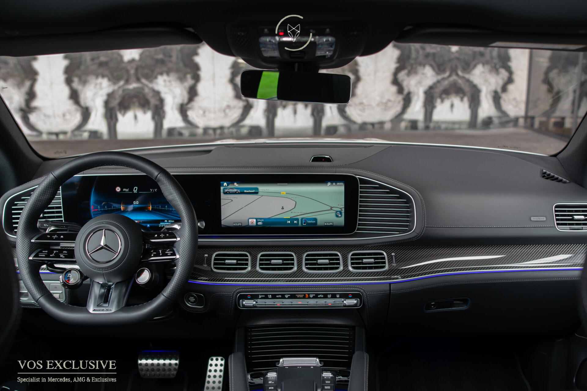 Mercedes-Benz GLE Coupé AMG 53 4-M Hybrid Custom made | Carbon | Night | 22'' | Massage | Softclose | Manufaktur | Nappa | Stoelkoeling | ACC | Keyless | Trekhaak Foto 25