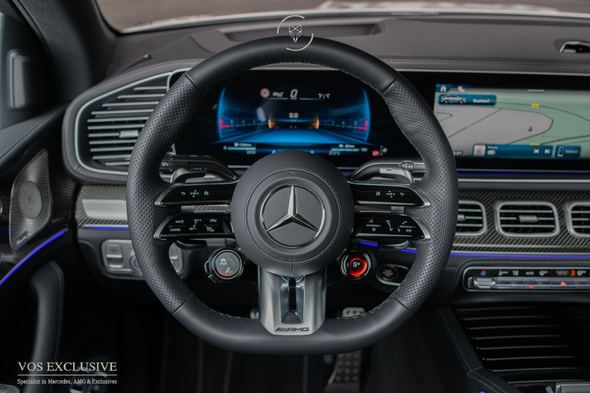 Mercedes-Benz GLE Coupé AMG 53 4-M Hybrid Custom made | Carbon | Night | 22'' | Massage | Softclose | Manufaktur | Nappa | Stoelkoeling | ACC | Keyless | Trekhaak Foto 46