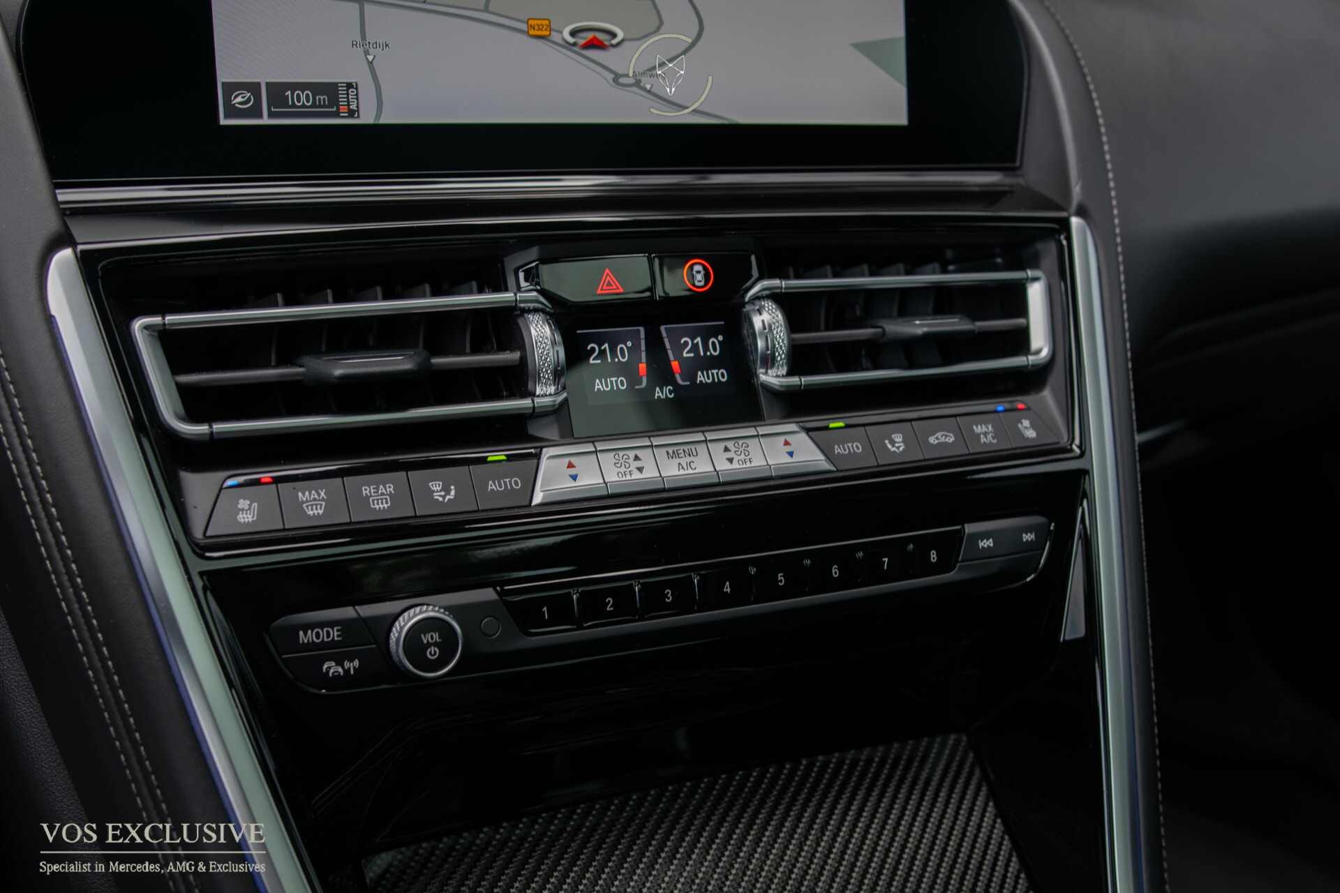 BMW 8 Serie Gran Coupé 840i xDrive High Executive Dravit Grey | Carbon | Achterassturing | Performance stoelen | ACC | HK Sound | Full Options | New Servi Foto 23