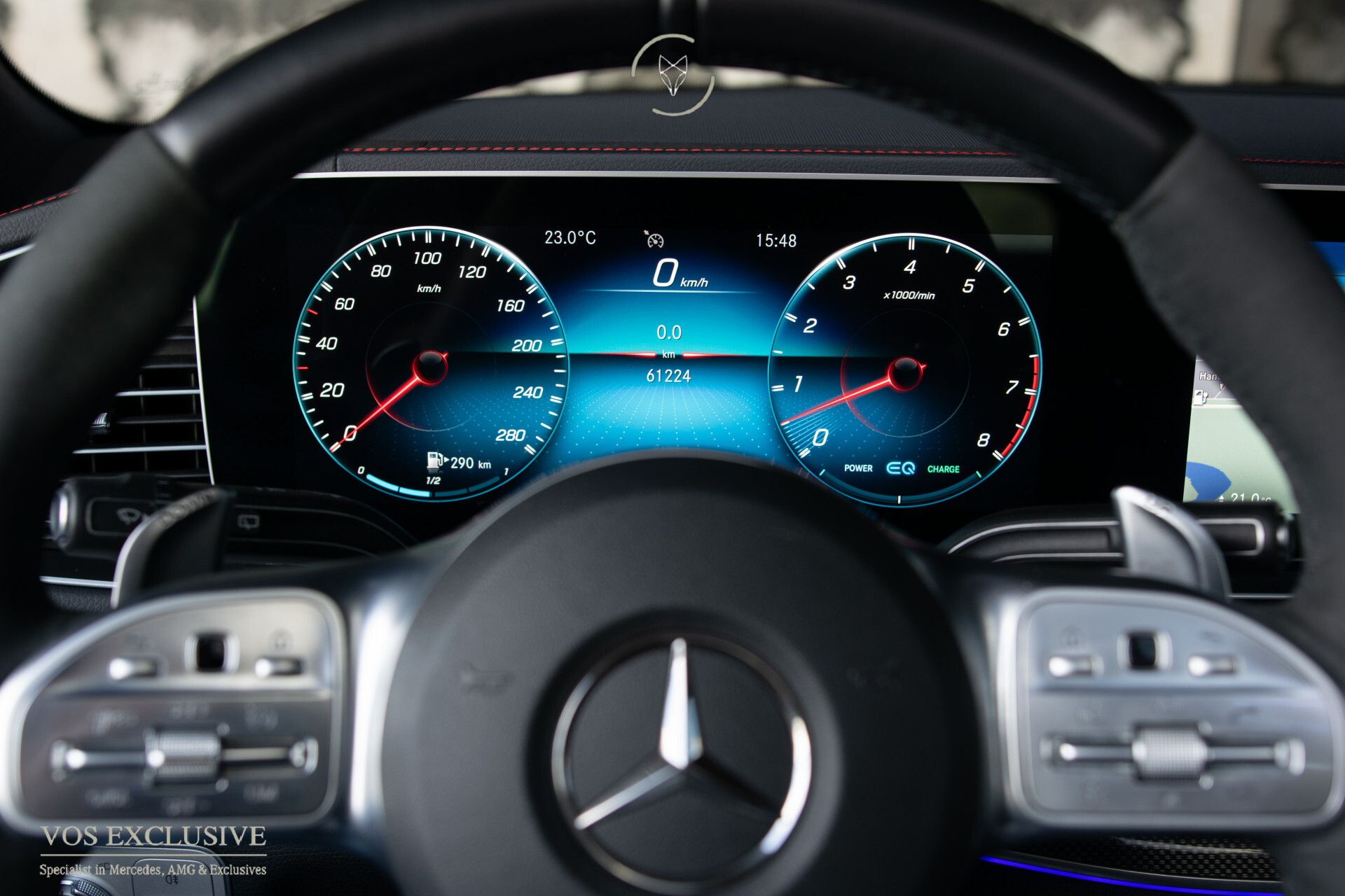 Mercedes-Benz AMG GLE 53 4M+ Grijs kenteken Brabus 500PK | Manufaktur | Burmester | 21'' | Widescreen | 360° | Trekhaak | New service Foto 16