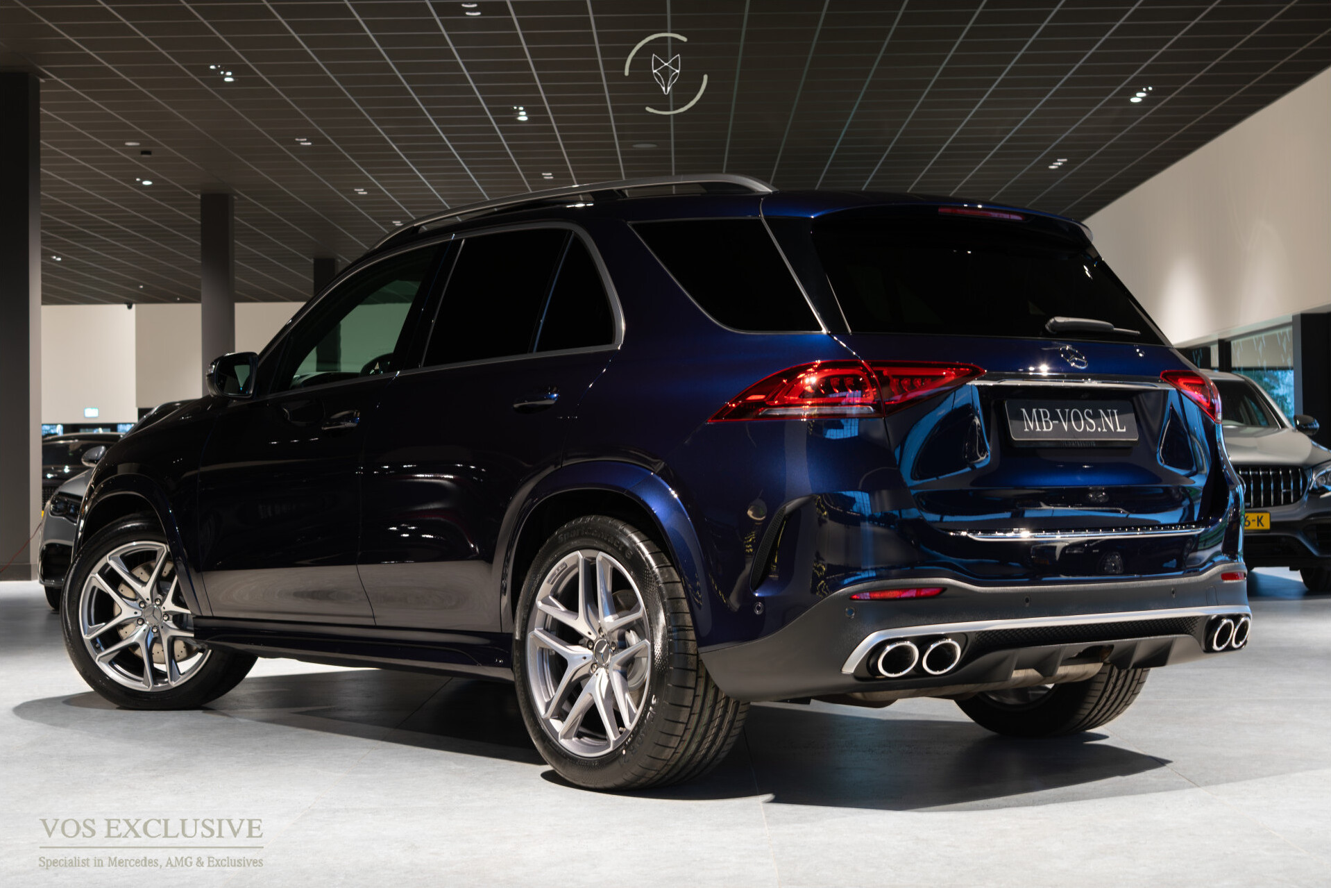 Mercedes-Benz AMG GLE 53 4M+ Grijs kenteken Brabus 500PK | Manufaktur | Burmester | 21'' | Widescreen | 360° | Trekhaak | New service Foto 2