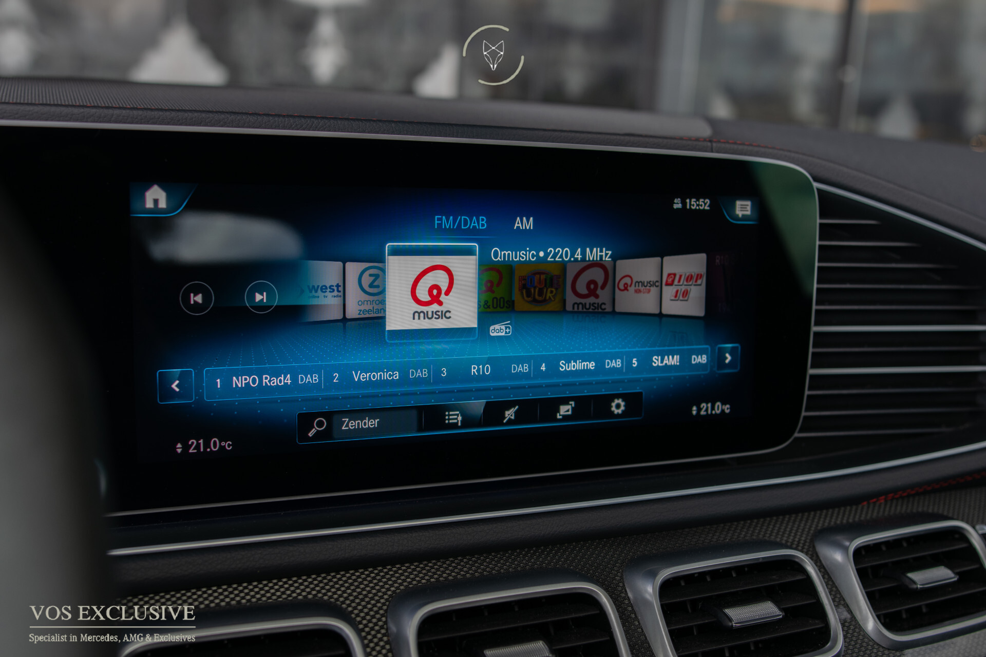 Mercedes-Benz AMG GLE 53 4M+ Grijs kenteken Brabus 500PK | Manufaktur | Burmester | 21'' | Widescreen | 360° | Trekhaak | New service Foto 55