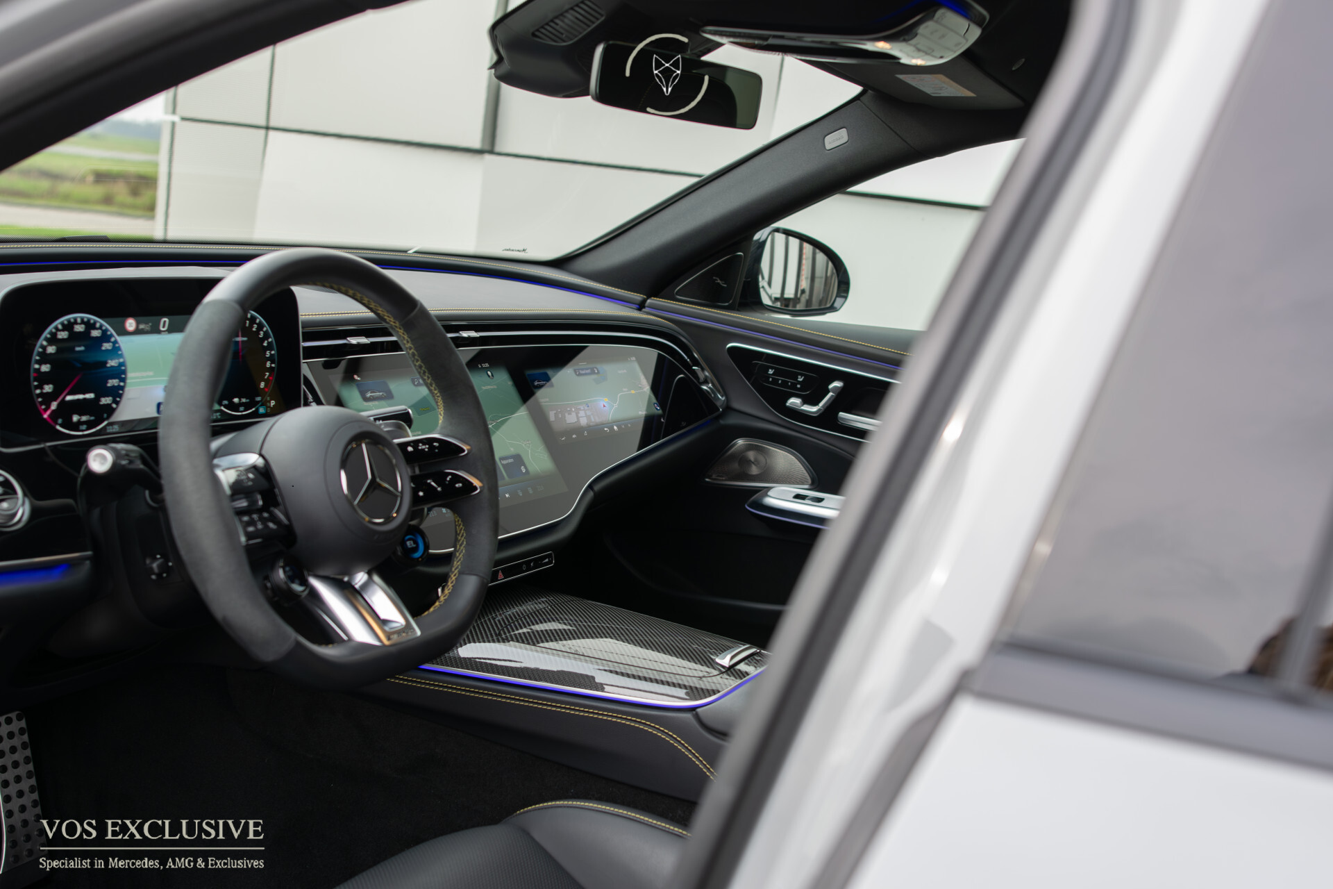 Mercedes-Benz E-Klasse AMG 53 4M Edition 1 Full Carbon in- en exterieur | Bumester 4D | Schaalstoelen | Keyless | Stoelkoeling | ACC | Performance Sound | 360°Camera Foto 53