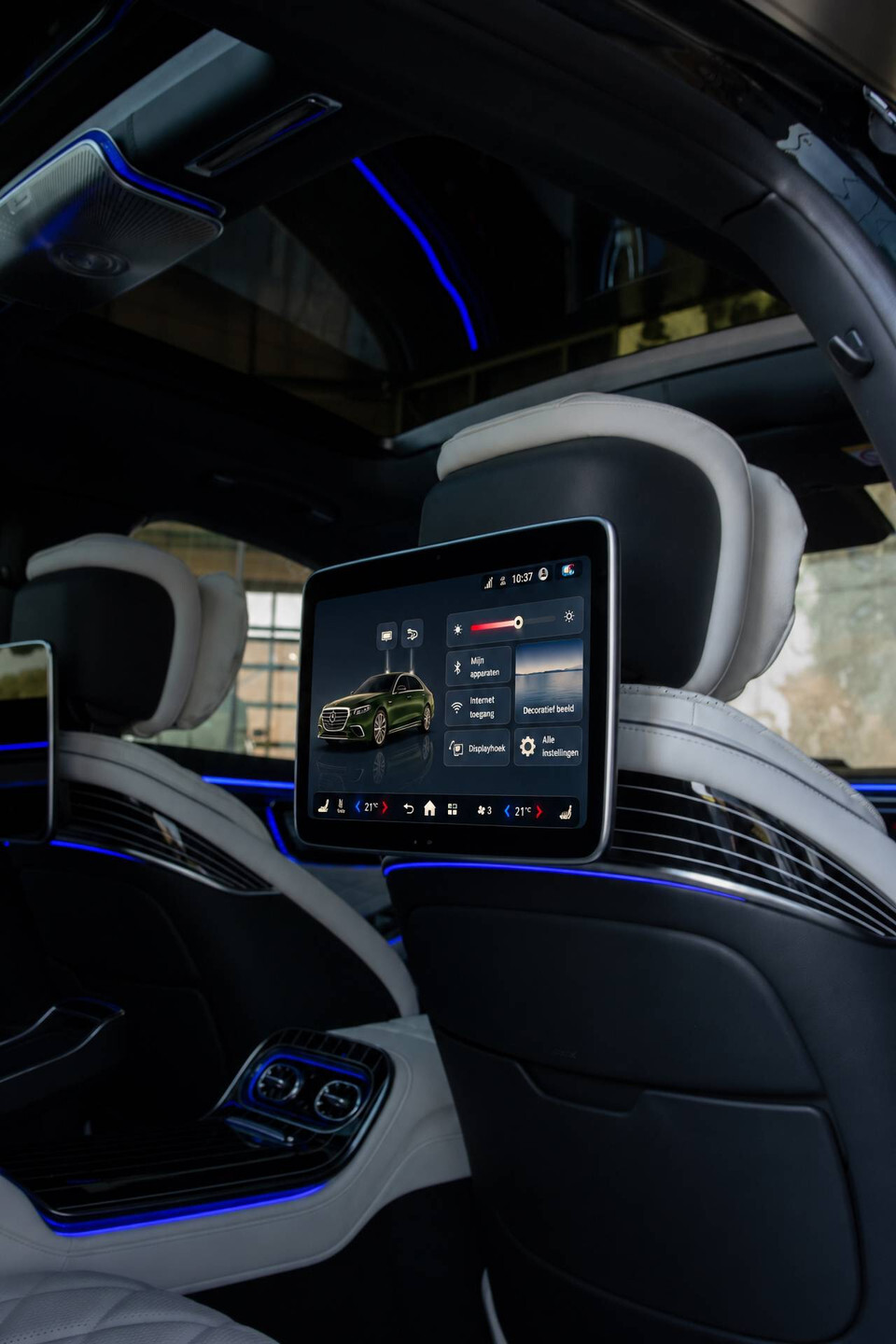 Mercedes-Benz S-Klasse 580 e 4MATIC Facelift | First Class | Burmester 4D | Manufaktur | Night | Klaptafels | 4xMassage/stoelkoeling | 360° | Keyless | Entertainment | Koe Foto 23