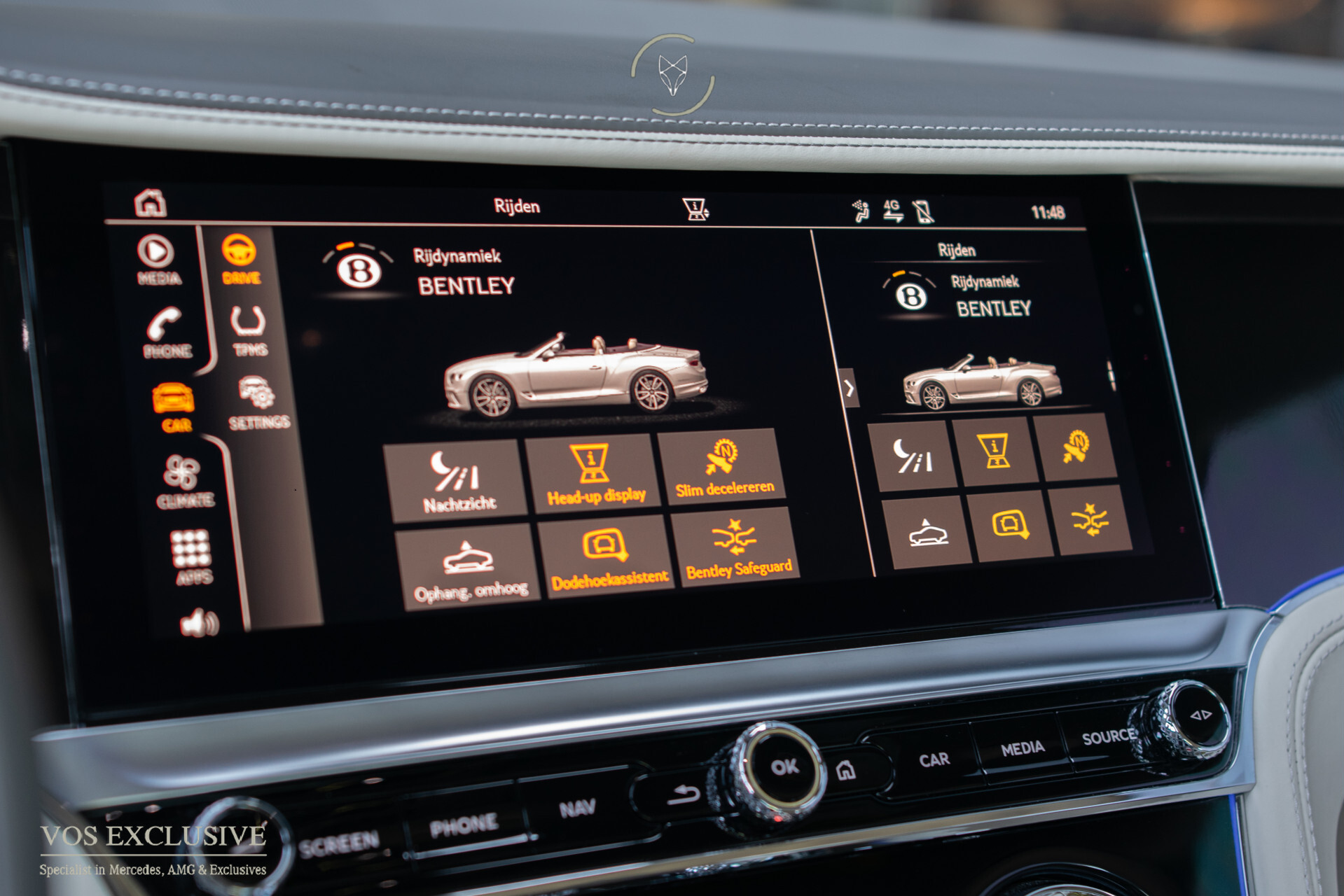 Bentley Continental GTC 4.0 V8 Mulliner | Naim | Touring Specification | Dynamic Ride | Blackline | Softclose | Massage | Keyless | 22'' | ACC | 360° | HUD Foto 65