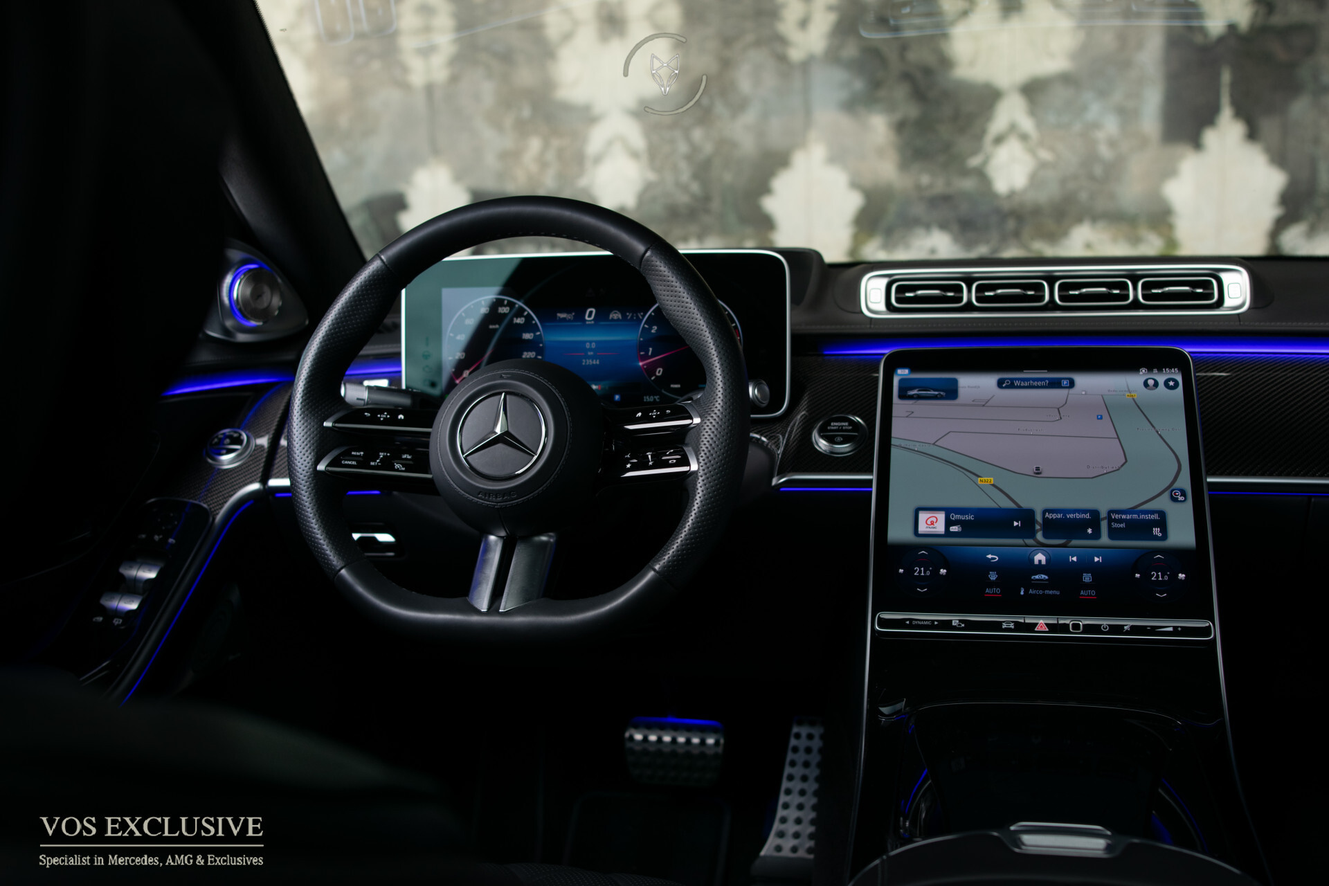 Mercedes-Benz S-Klasse 580 4-M AMG NIEUWPRIJS €269.005 E-Active Body Control | Burmester 4D | Exclusiefpakket | Carbon | 4*Stoelkoeling | Pano | 21" | HUD | Achterasbe Foto 19