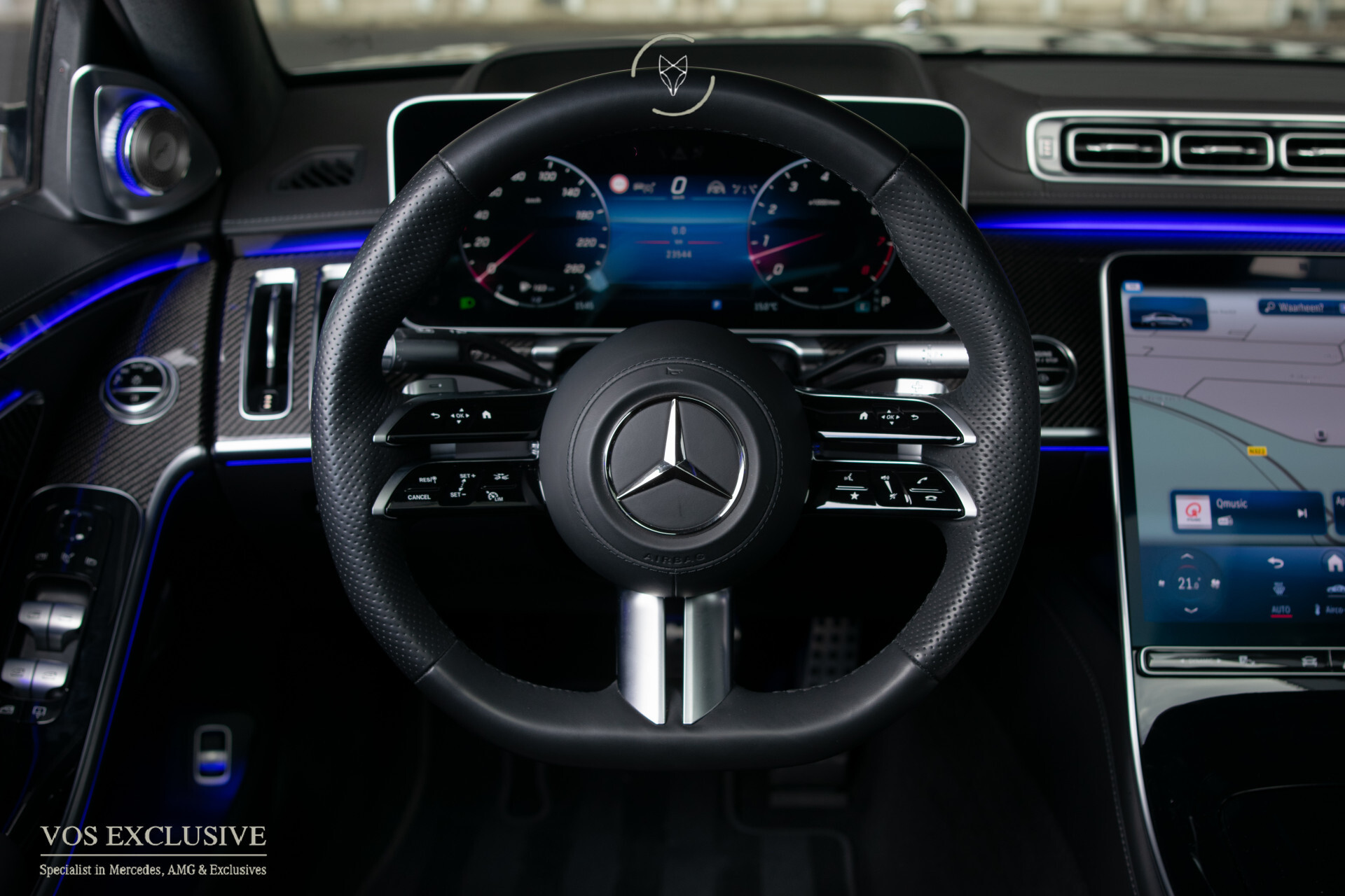 Mercedes-Benz S-Klasse 580 4-M AMG NIEUWPRIJS €269.005 E-Active Body Control | Burmester 4D | Exclusiefpakket | Carbon | 4*Stoelkoeling | Pano | 21" | HUD | Achterasbe Foto 35