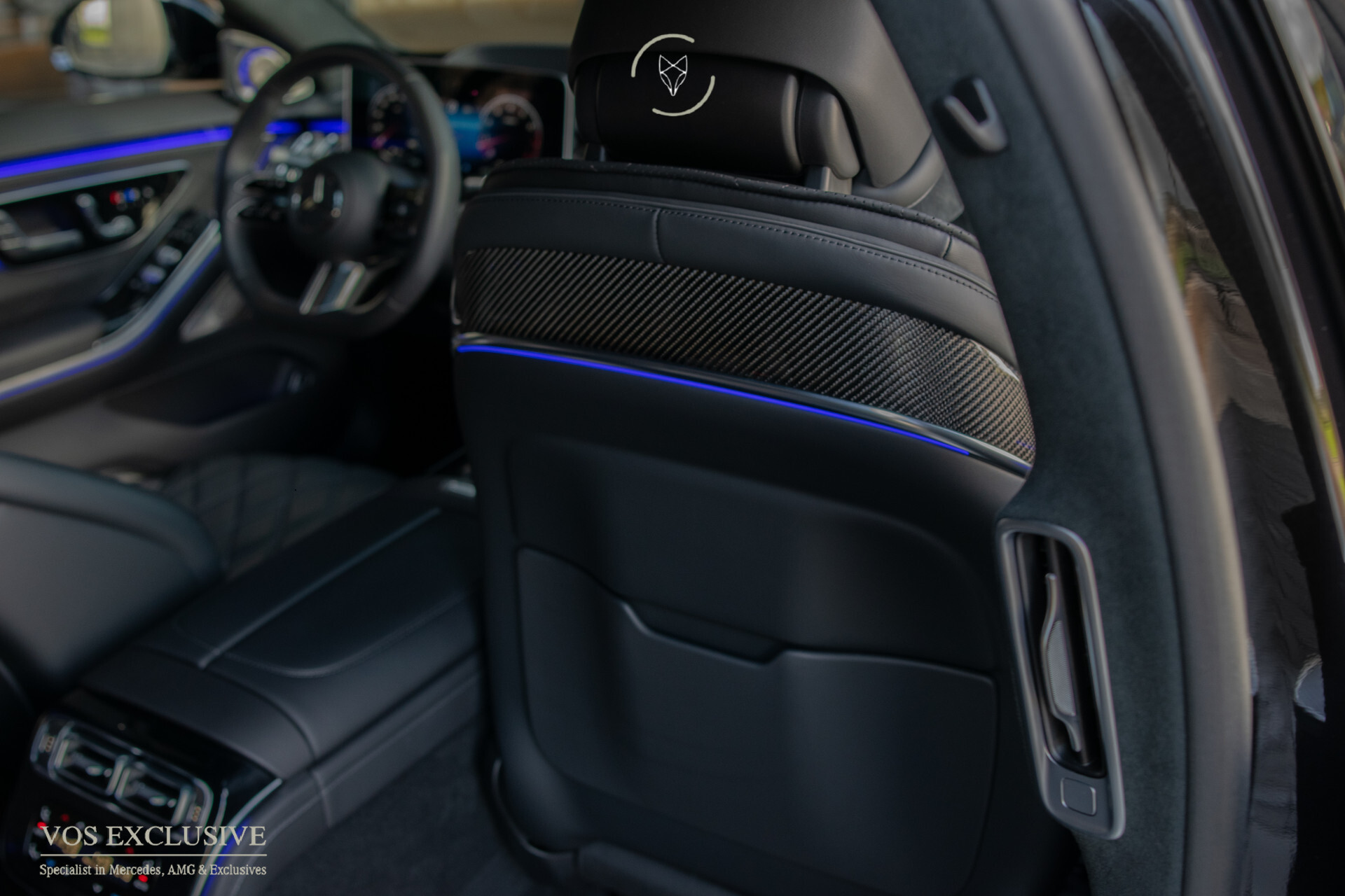 Mercedes-Benz S-Klasse 580 4-M AMG NIEUWPRIJS €269.005 E-Active Body Control | Burmester 4D | Exclusiefpakket | Carbon | 4*Stoelkoeling | Pano | 21" | HUD | Achterasbe Foto 42
