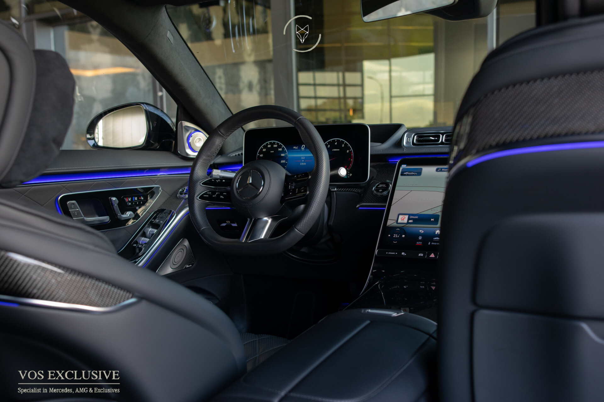 Mercedes-Benz S-Klasse 580 4-M AMG NIEUWPRIJS €269.005 E-Active Body Control | Burmester 4D | Exclusiefpakket | Carbon | 4*Stoelkoeling | Pano | 21" | HUD | Achterasbe Foto 65