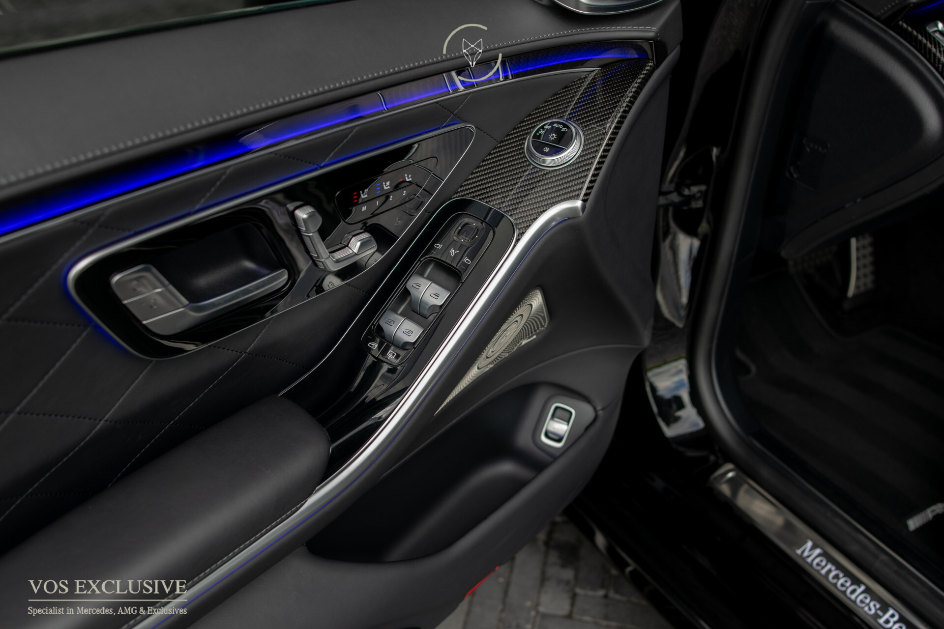Mercedes-Benz S-Klasse 580 4-M AMG NIEUWPRIJS €269.005 E-Active Body Control | Burmester 4D | Exclusiefpakket | Carbon | 4*Stoelkoeling | Pano | 21" | HUD | Achterasbe Foto 9